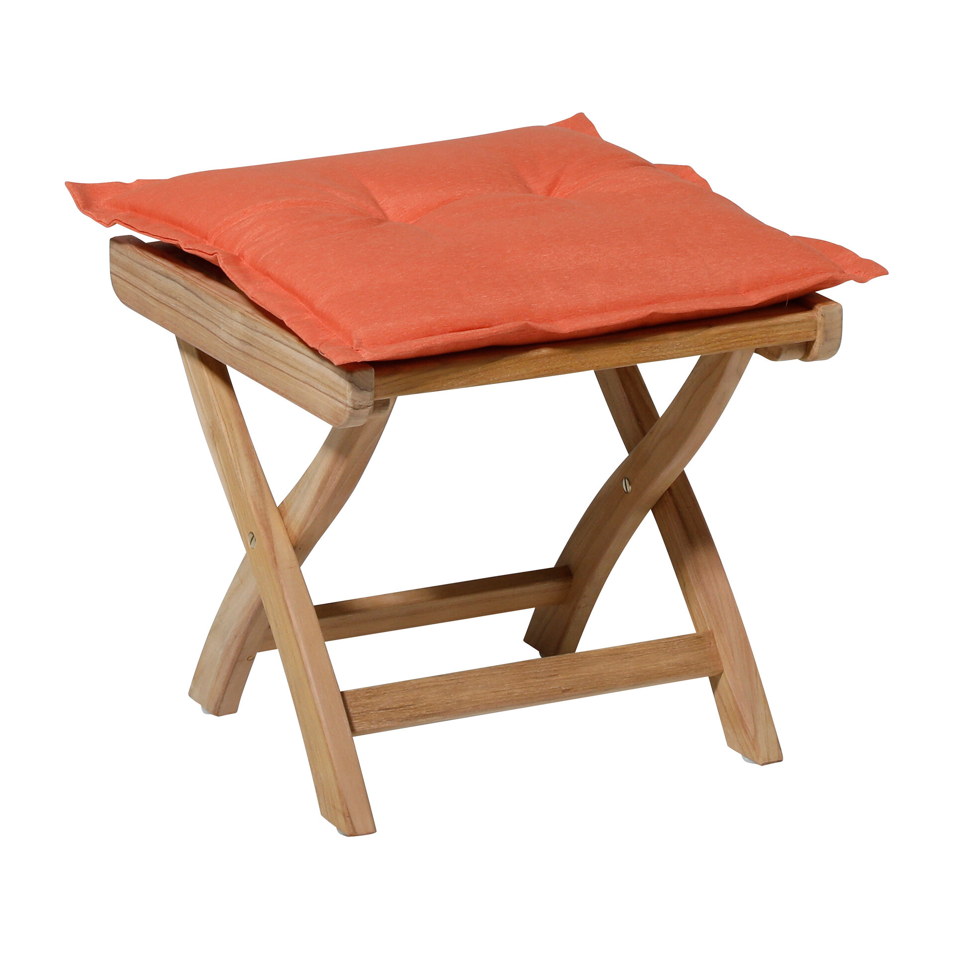 Zit universeel ca.50x50cm Panama flame orange 2 stuks