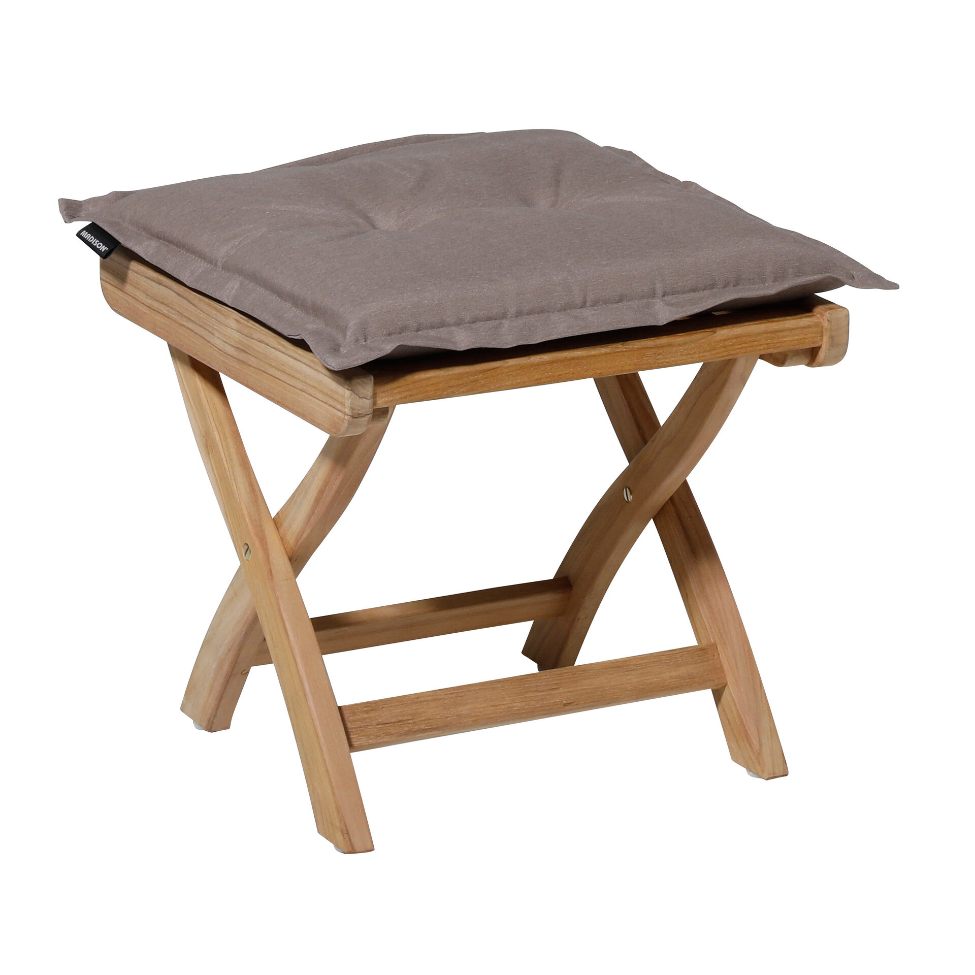 Zit universeel ca.50x50cm Panama taupe 2 stuks