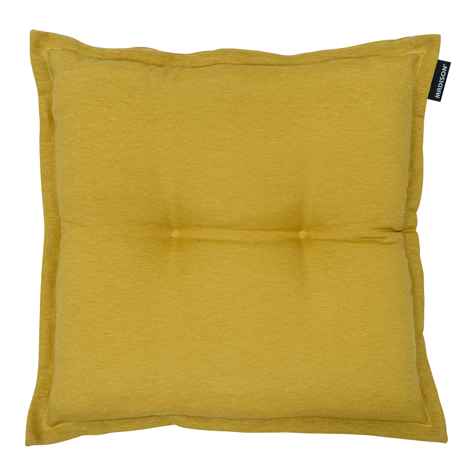 Zit universeel ca.50x50cm Panama mustard 2 stuks