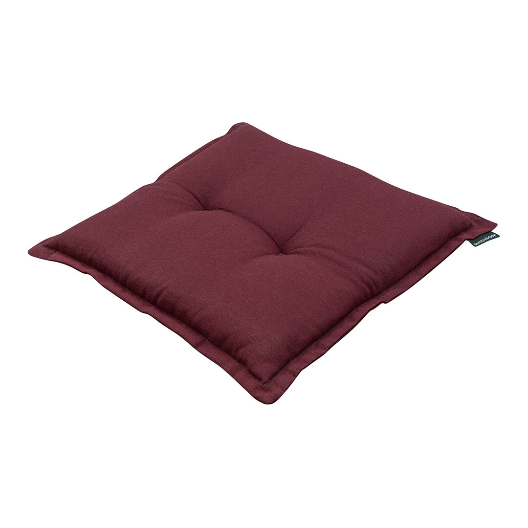 Zit universeel ca.50x50cm Panama bordeaux 2 stuks