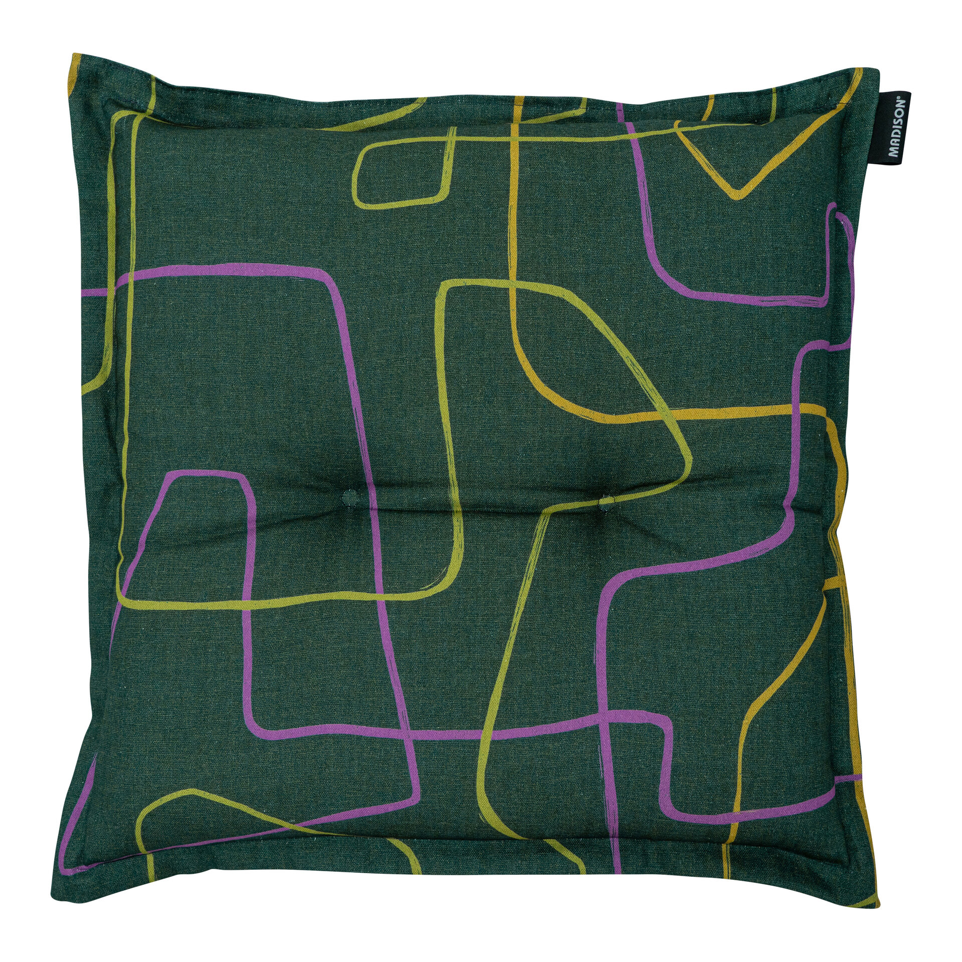Zit universeel ca.50x50cm Joah green 2 stuks