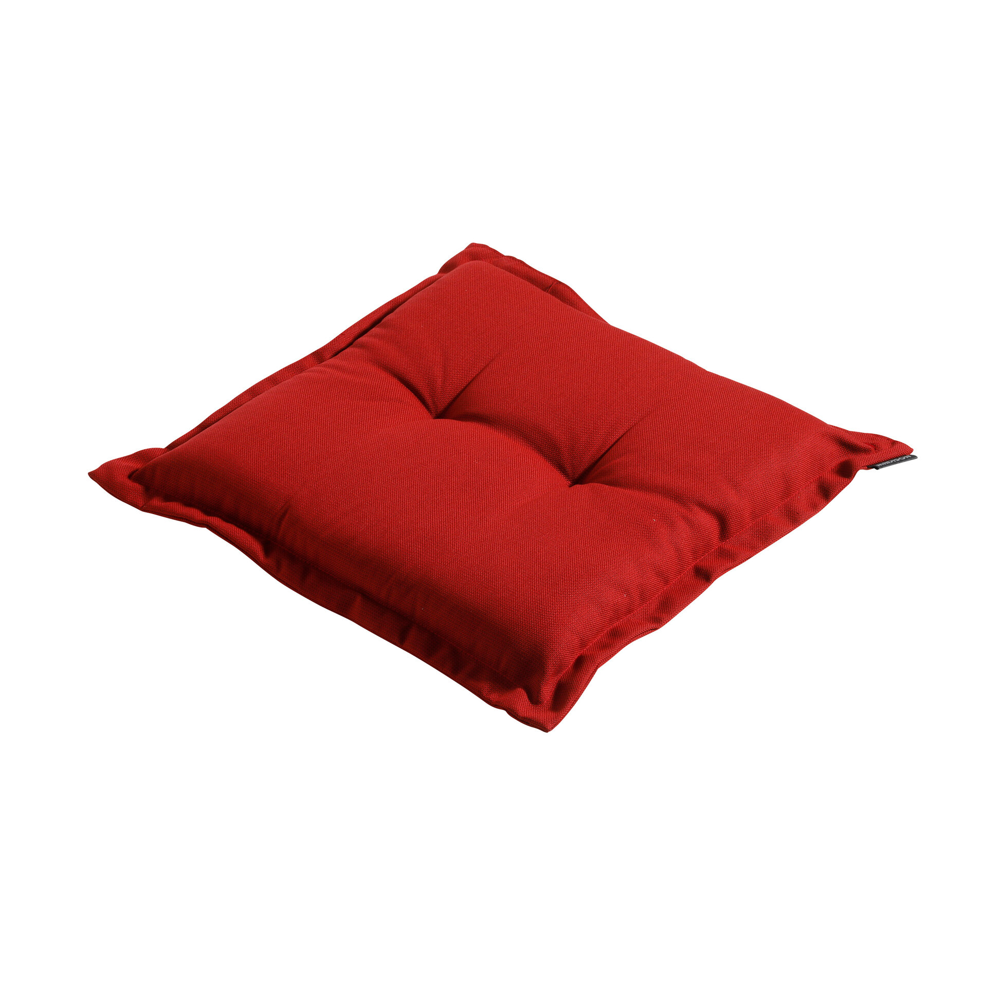 Zit universeel ca.50x50cm Rib red 2 stuks
