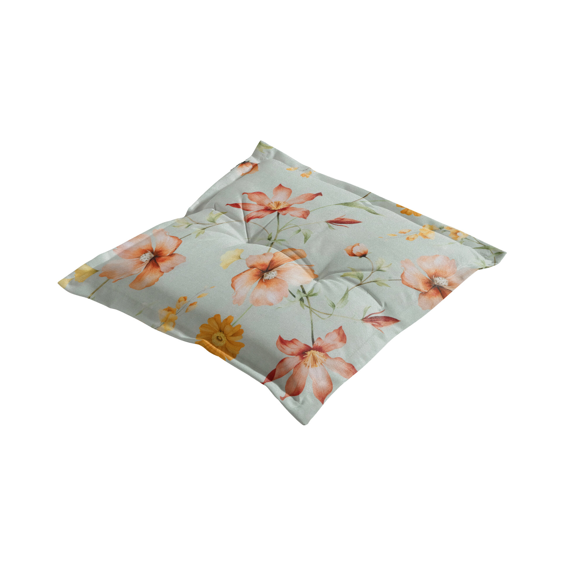 Zit universeel ca.50x50cm Florina orange 2 stuks