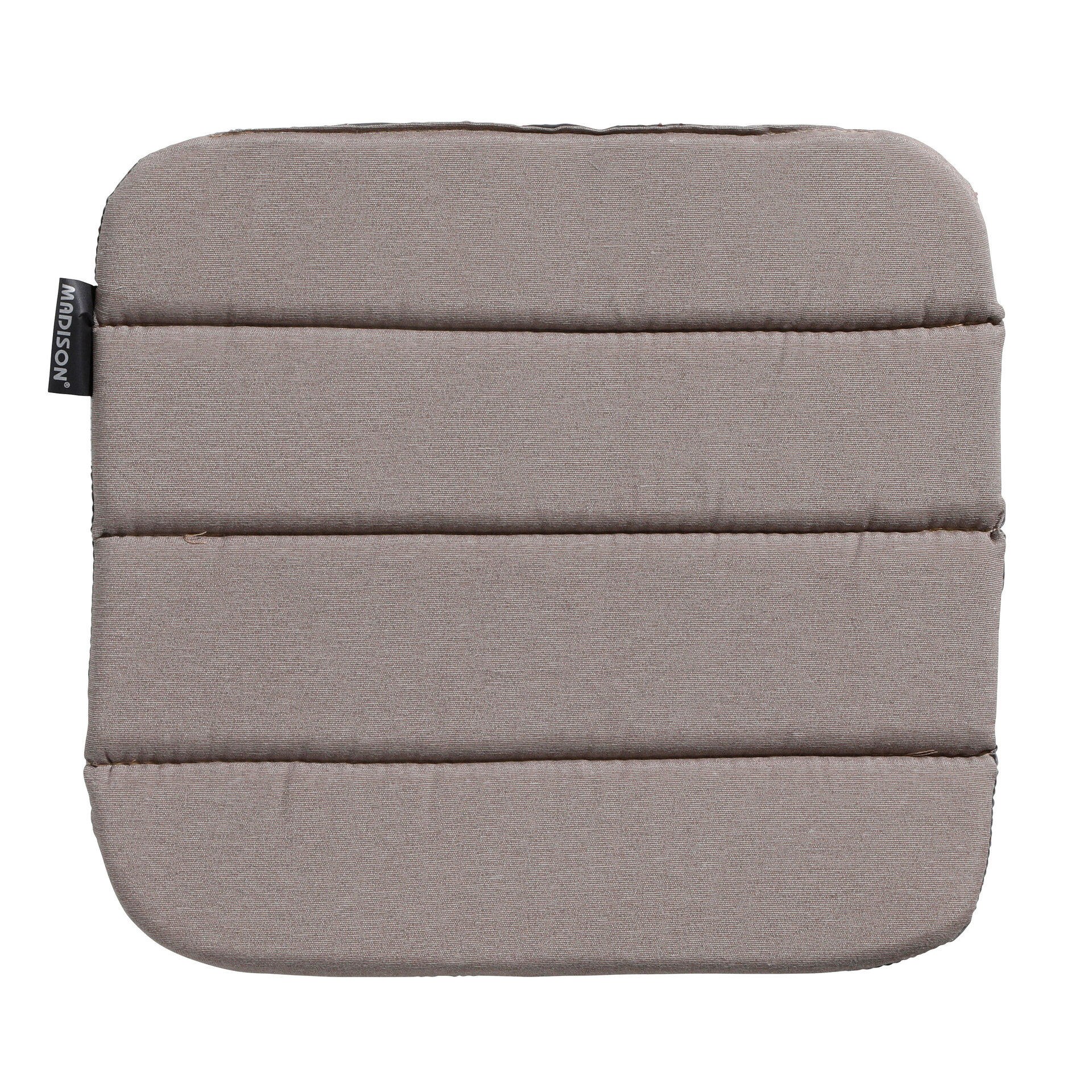 Modern dining kussen ca.40x40cm Panama taupe 2 stuks