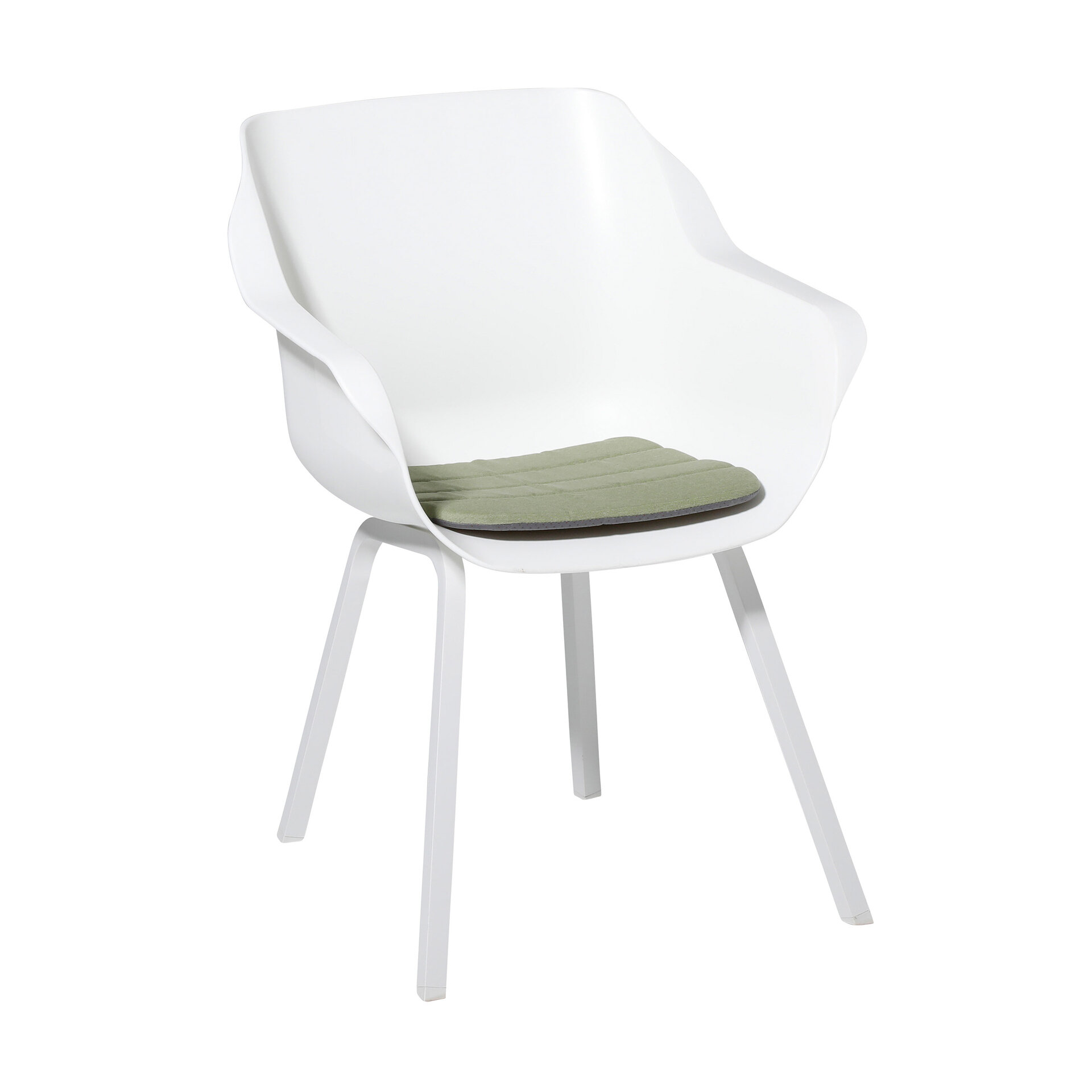 Modern dining kussen ca.40x40cm Panama sage 2 stuks