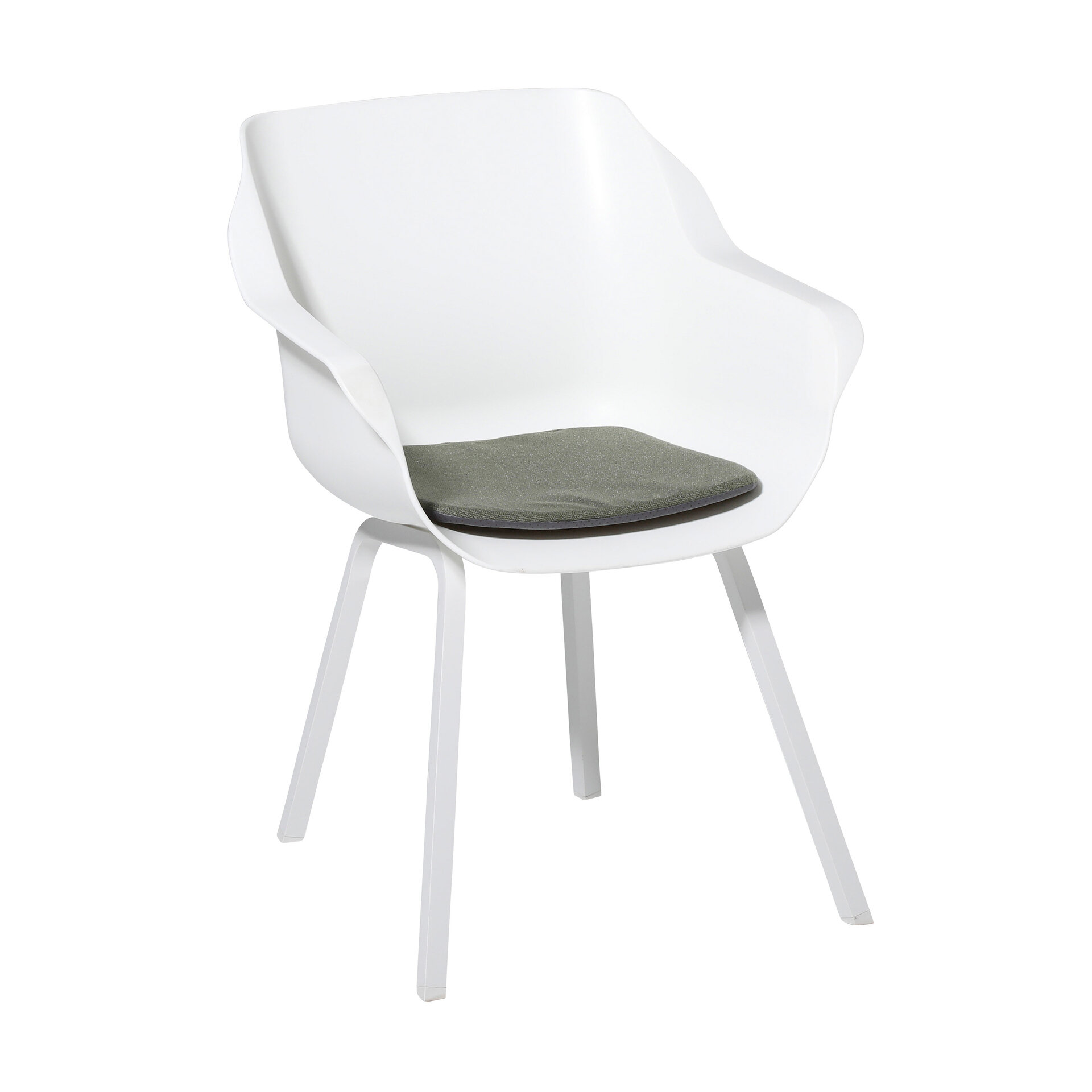 Modern dining kussen ca.40x40cm Outdoor Manchester green 2 stuks