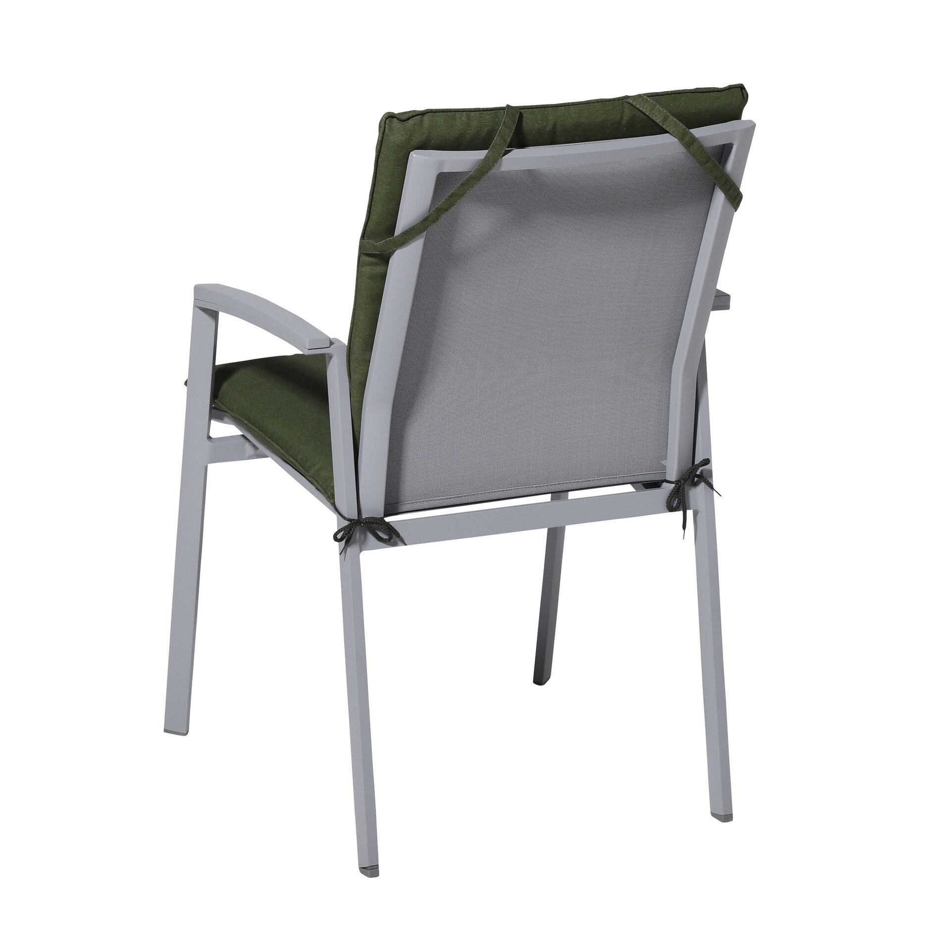 Stapelstoel kussen ca.97x49cm Panama green 2 stuks