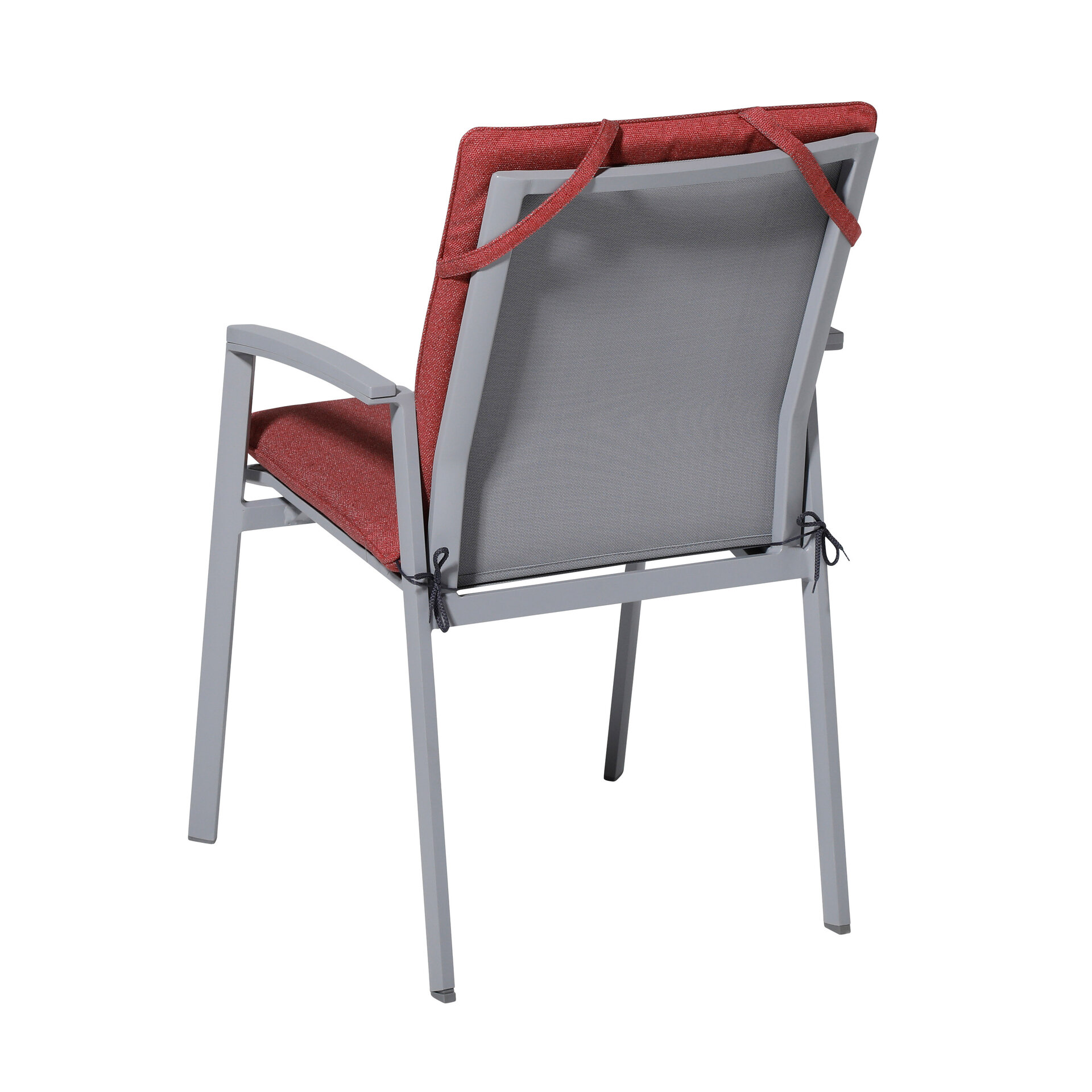 Stapelstoel kussen ca.97x49cm Outdoor Manchester red 2 stuks