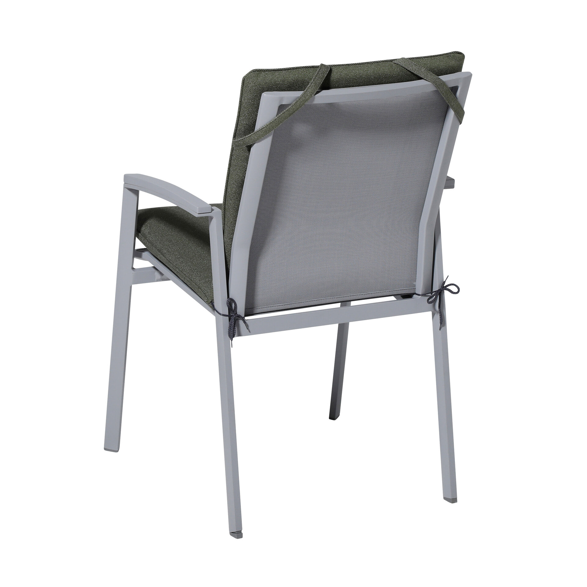 Stapelstoel kussen ca.97x49cm Outdoor Manchester green 2 stuks