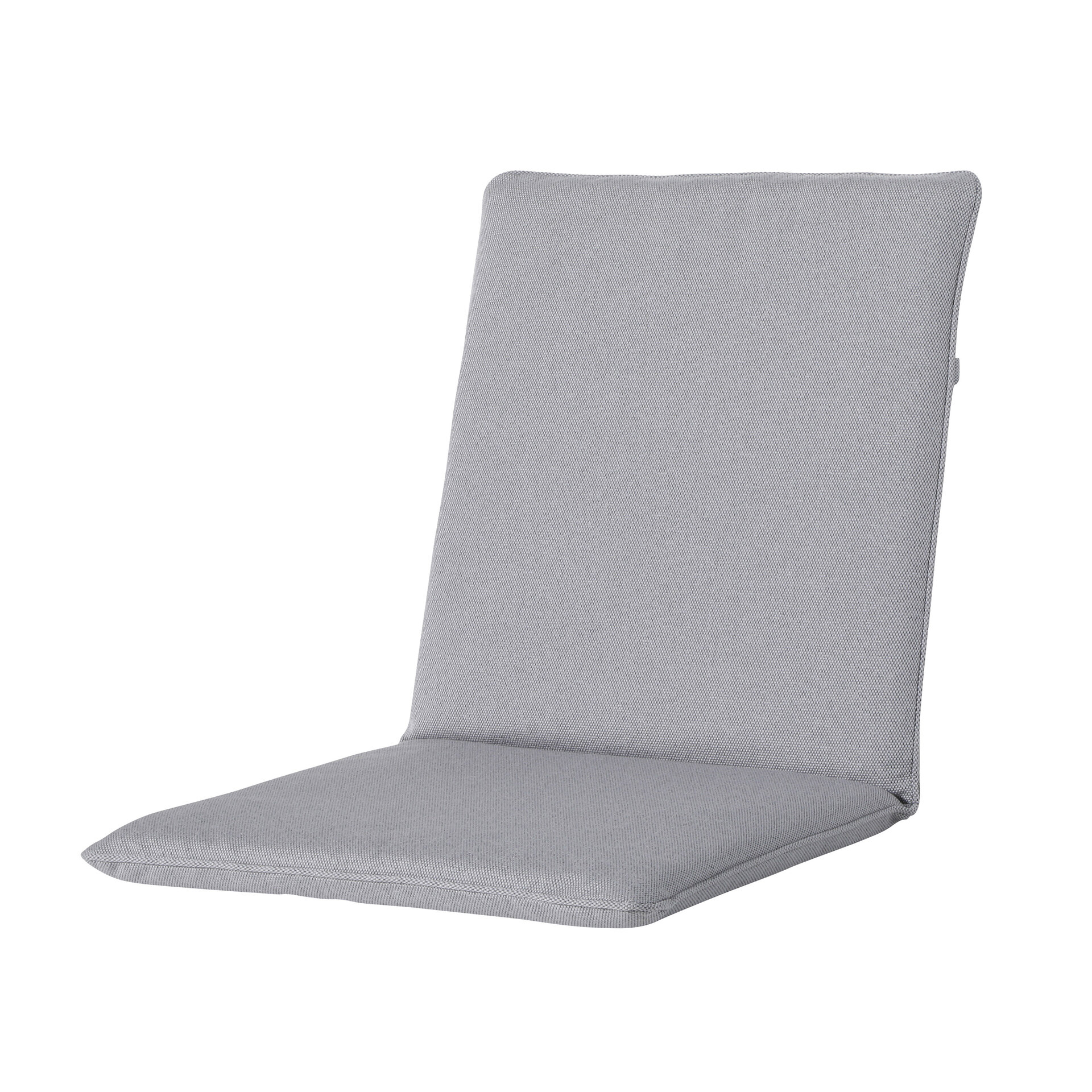 Stapelstoel kussen ca.97x49cm Outdoor Manchester light grey 2 stuks
