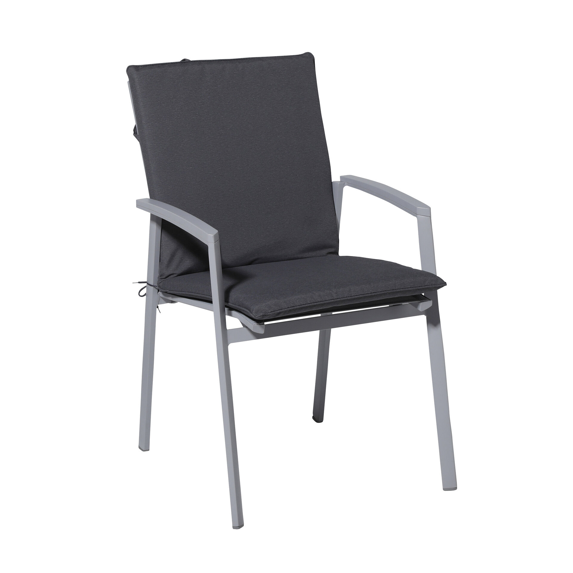 Stapelstoel kussen ca.97x49cm Outdoor Panama grey 2 stuks