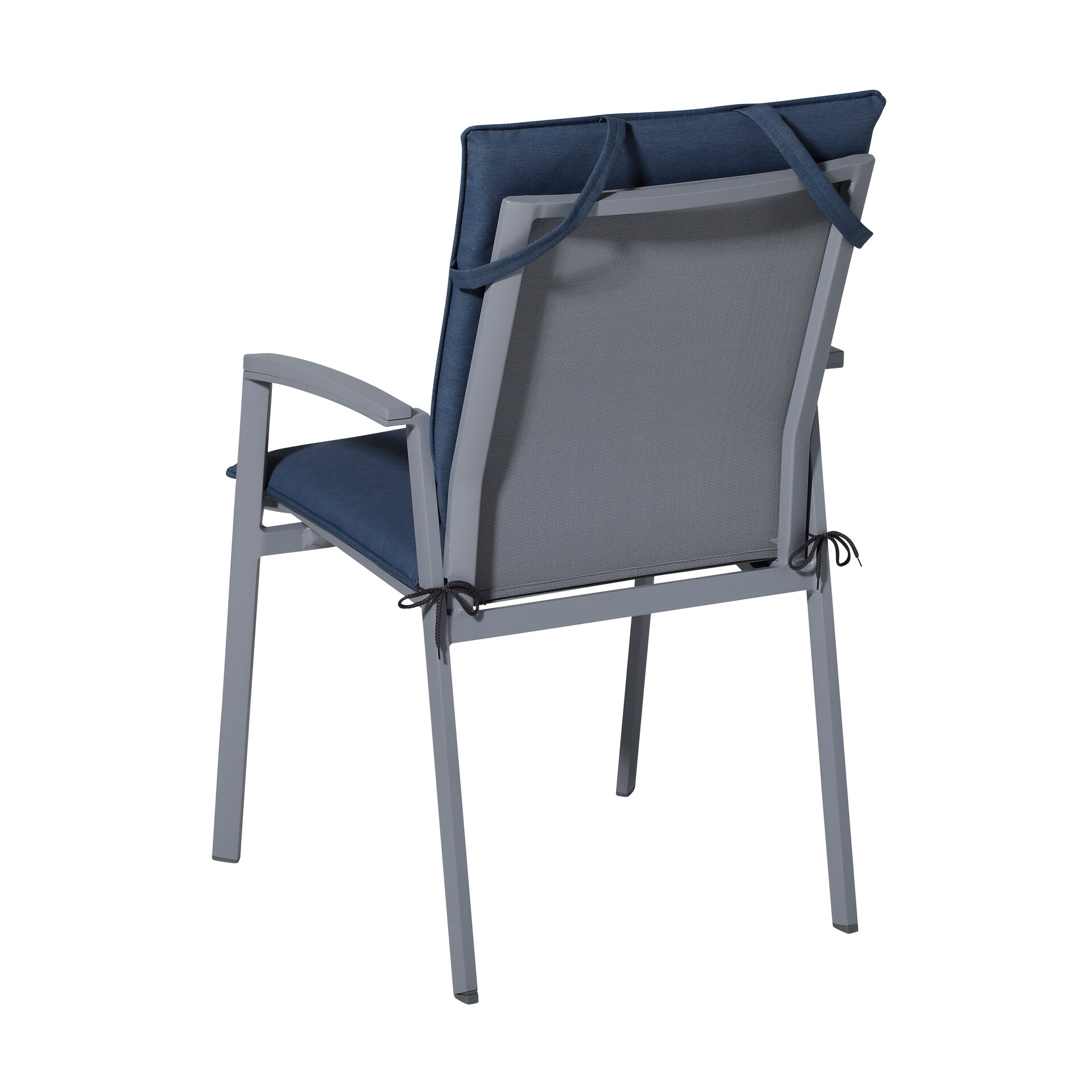 Stapelstoel kussen ca.97x49cm Outdoor Panama safier blue 2 stuks