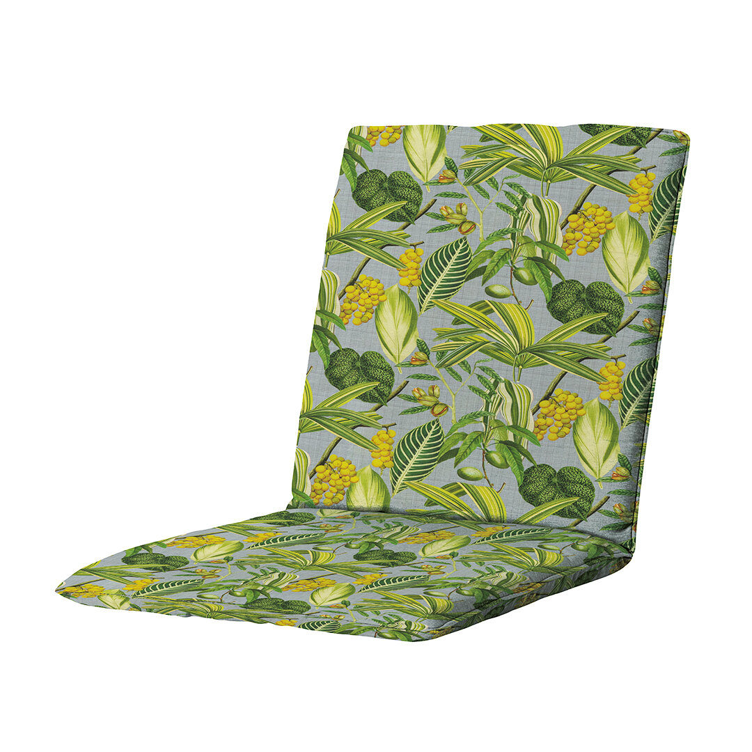 Stapelstoel kussen ca.97x49cm Outdoor La grave grey 2 stuks