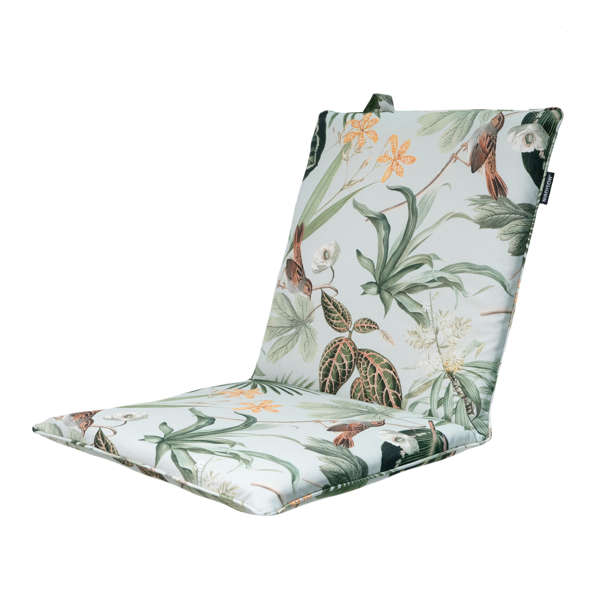 Stapelstoel kussen ca.97x49cm Outdoor+ Grasse green 2 stuks