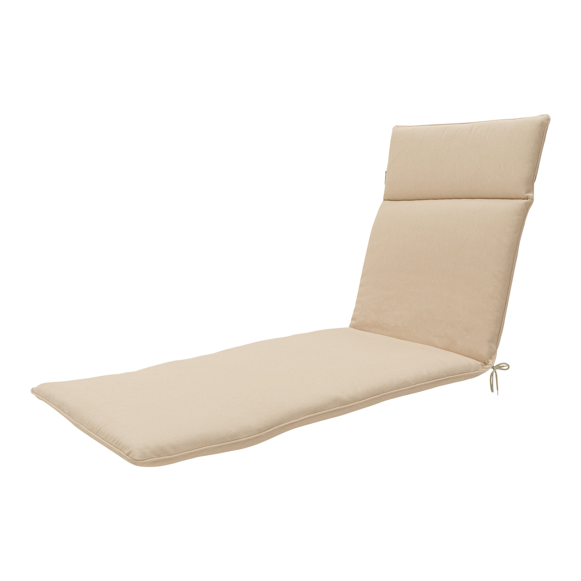 Ligbedkussen ca.190x60cm Beige canvas eco+