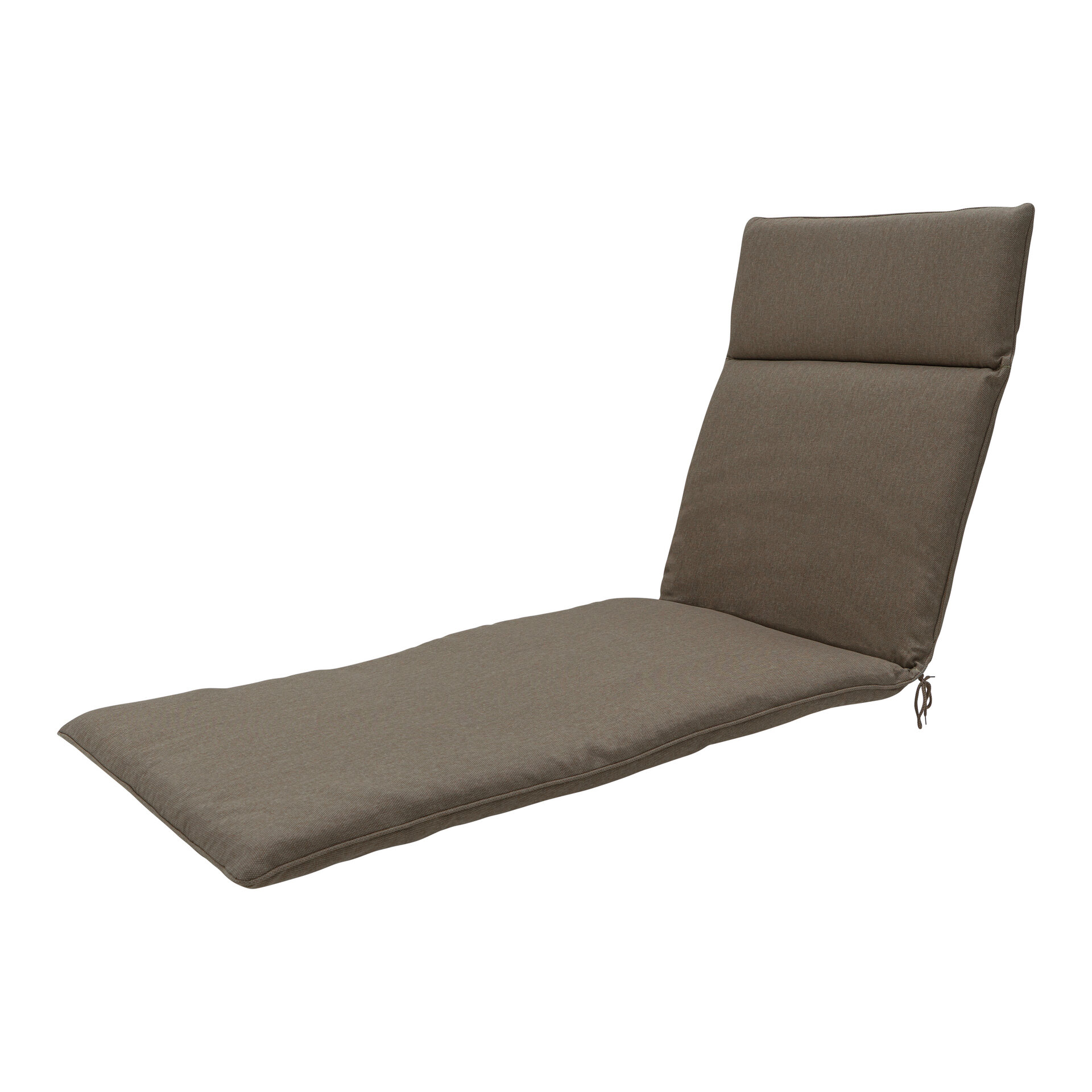 Ligbedkussen ca.190x60cm Taupe canvas eco+