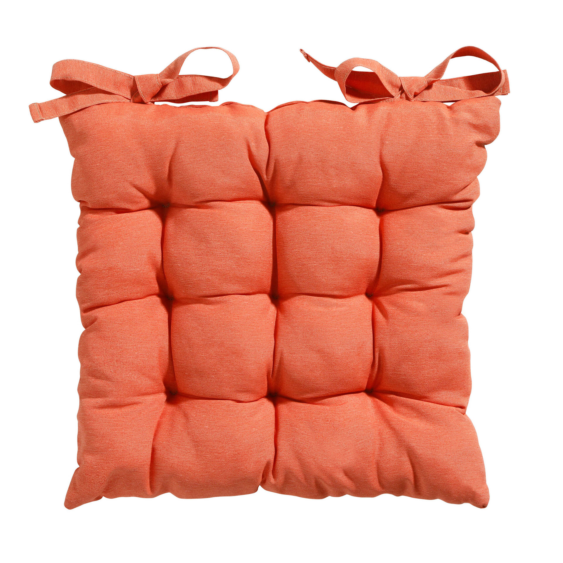 Toscane kussen ca.46x46cm Panama flame orange 2 stuks