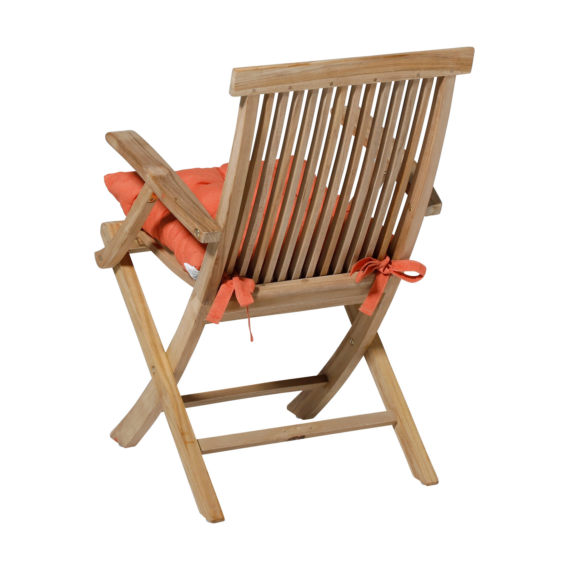 Toscane kussen ca.46x46cm Panama flame orange 2 stuks