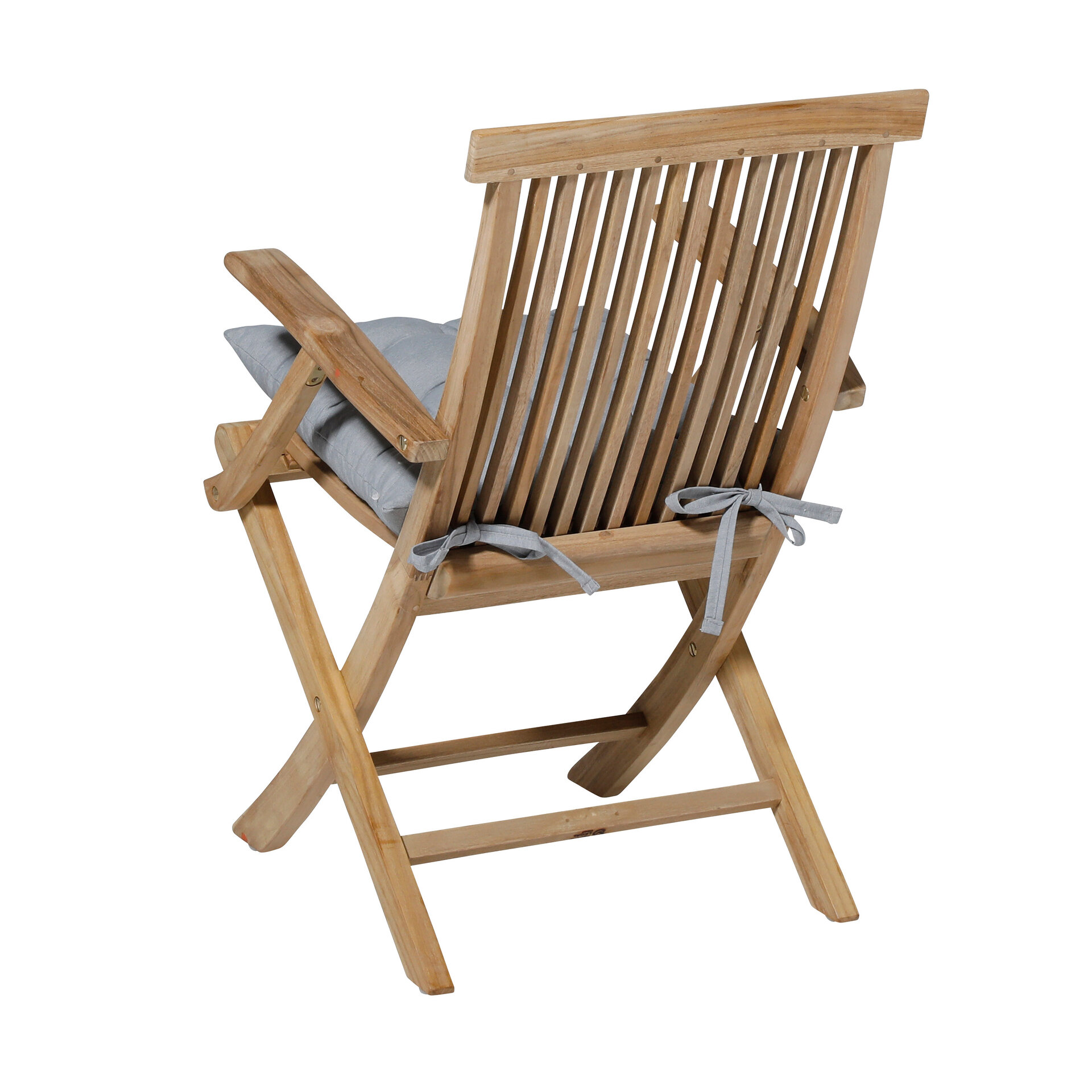 Toscane kussen ca.46x46cm Panama light grey 2 stuks