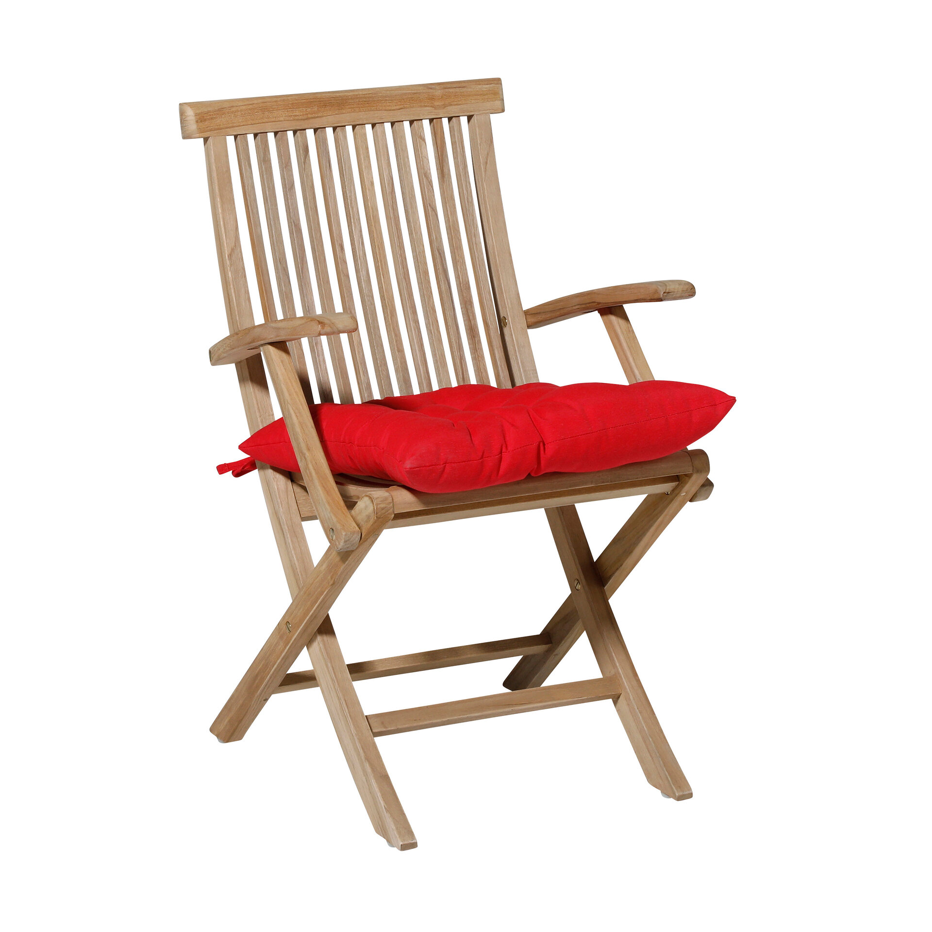 Toscane kussen ca.46x46cm Panama red 2 stuks