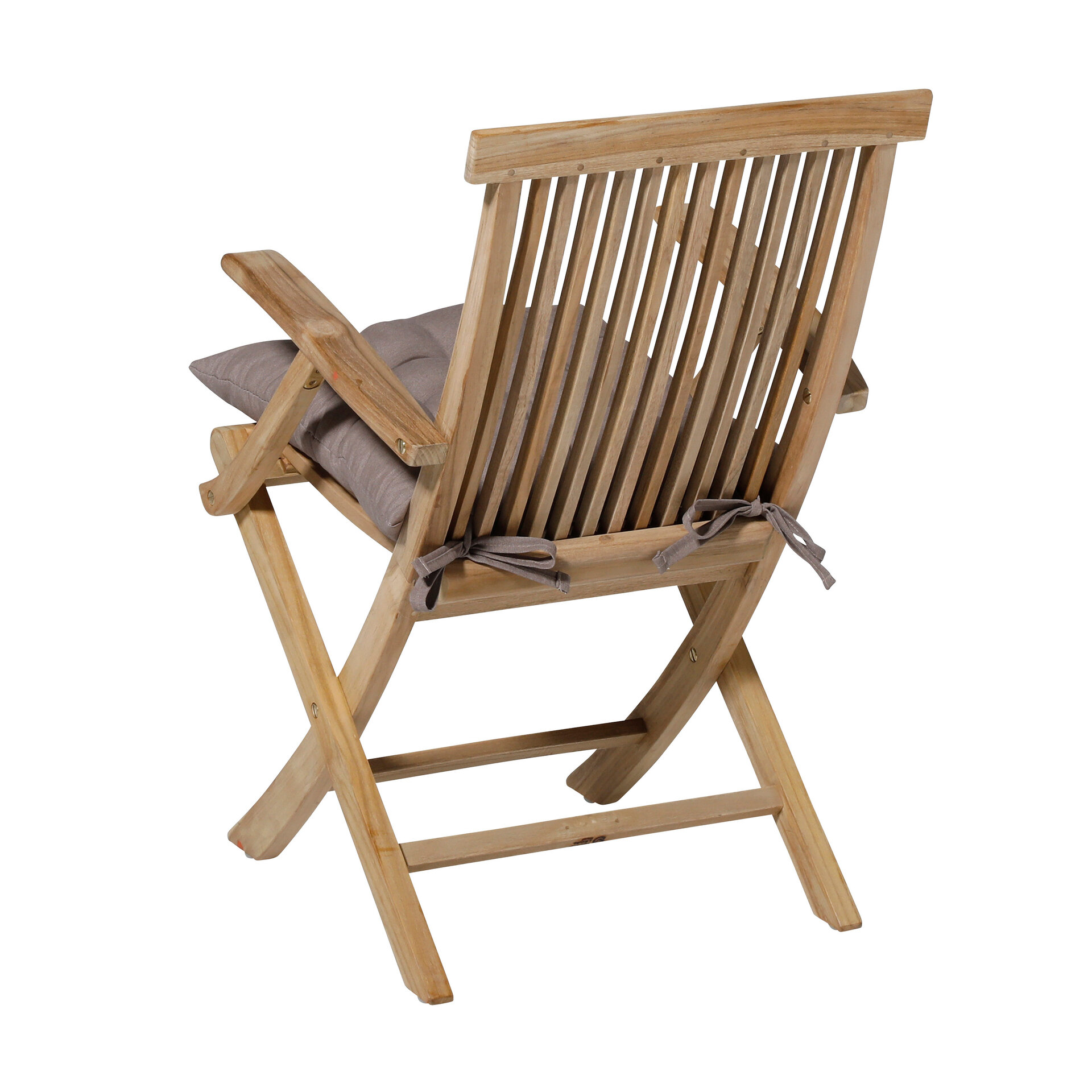 Toscane kussen ca.46x46cm Panama taupe 2 stuks