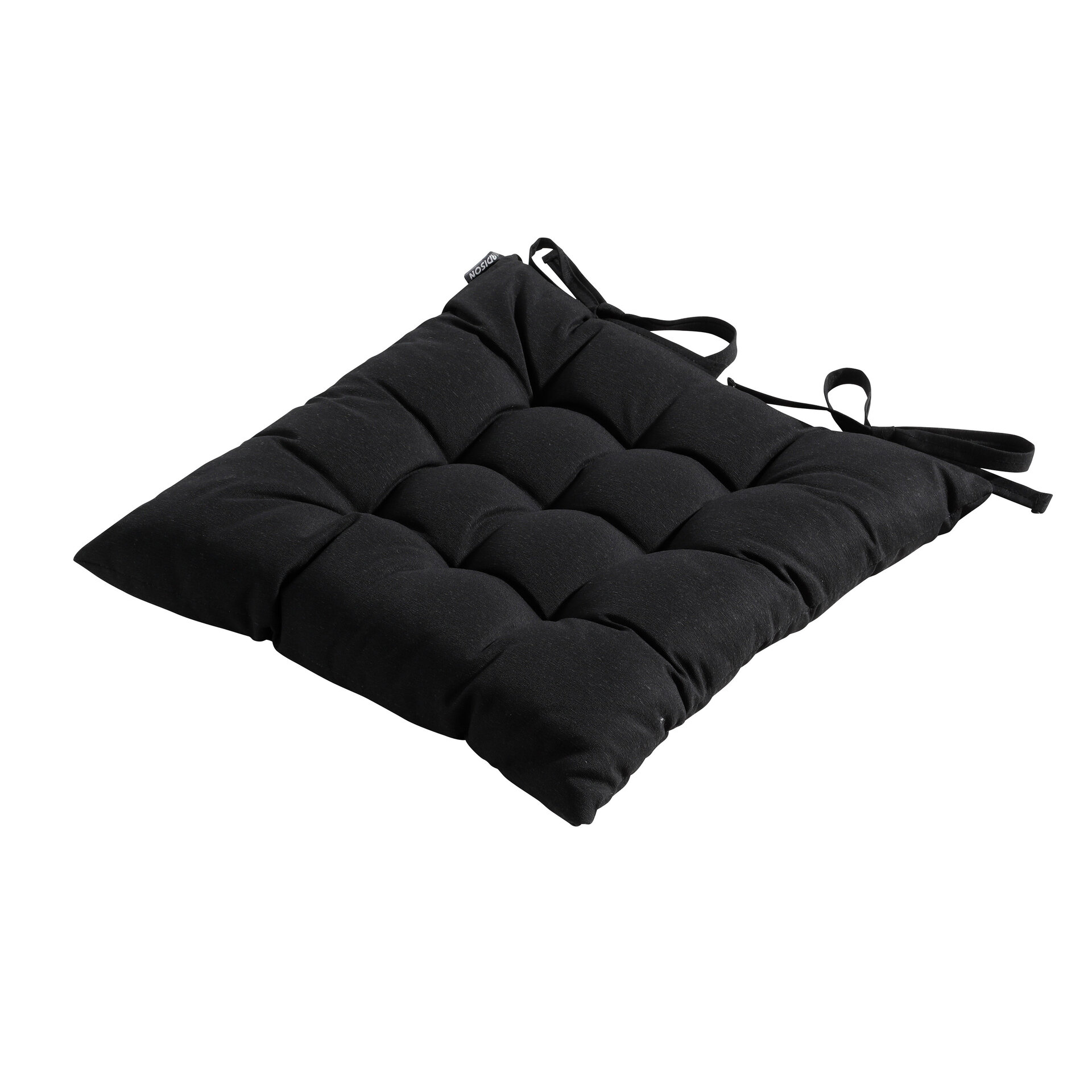 Toscane kussen ca.46x46cm Panama black 2 stuks