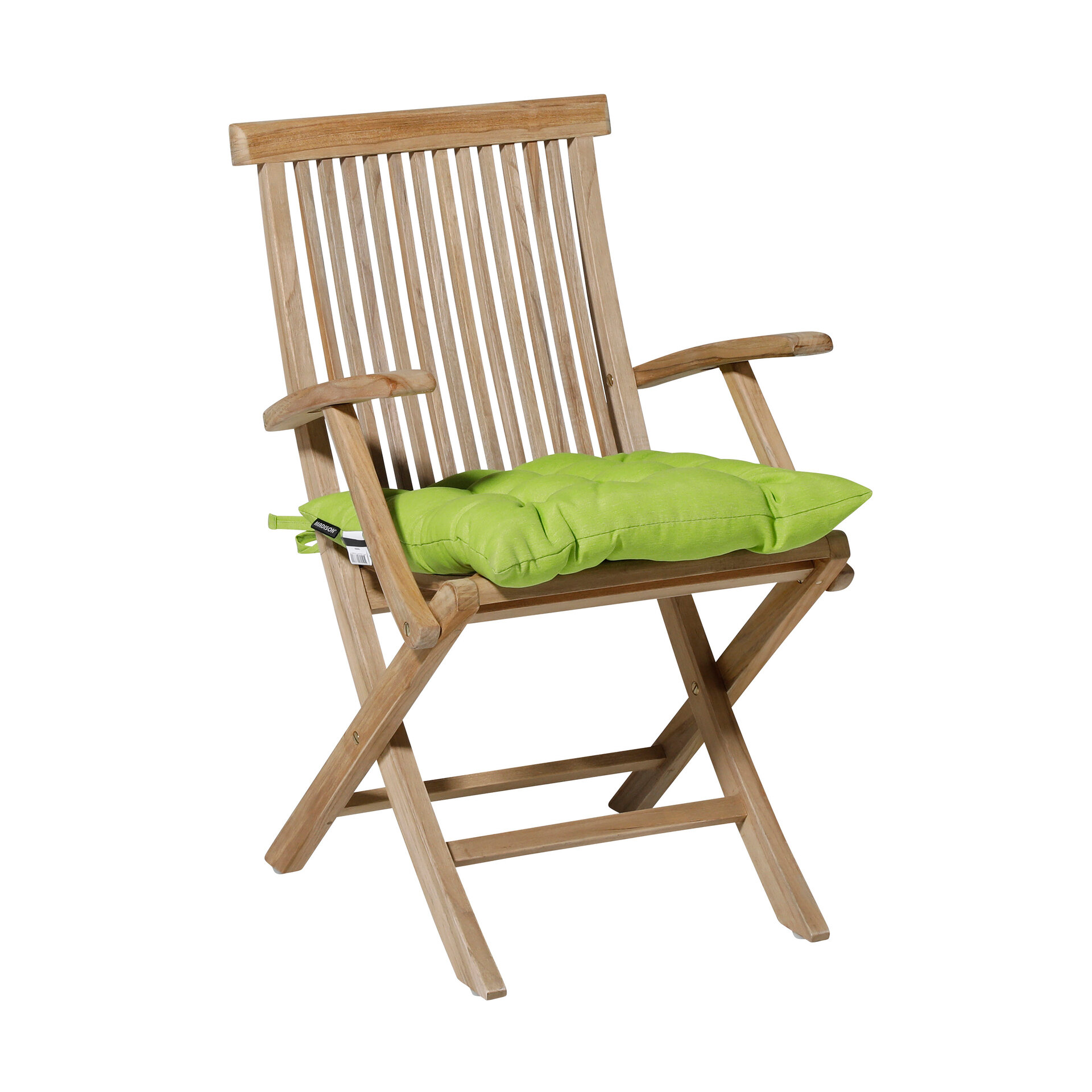 Toscane kussen ca.46x46cm Panama lime 2 stuks