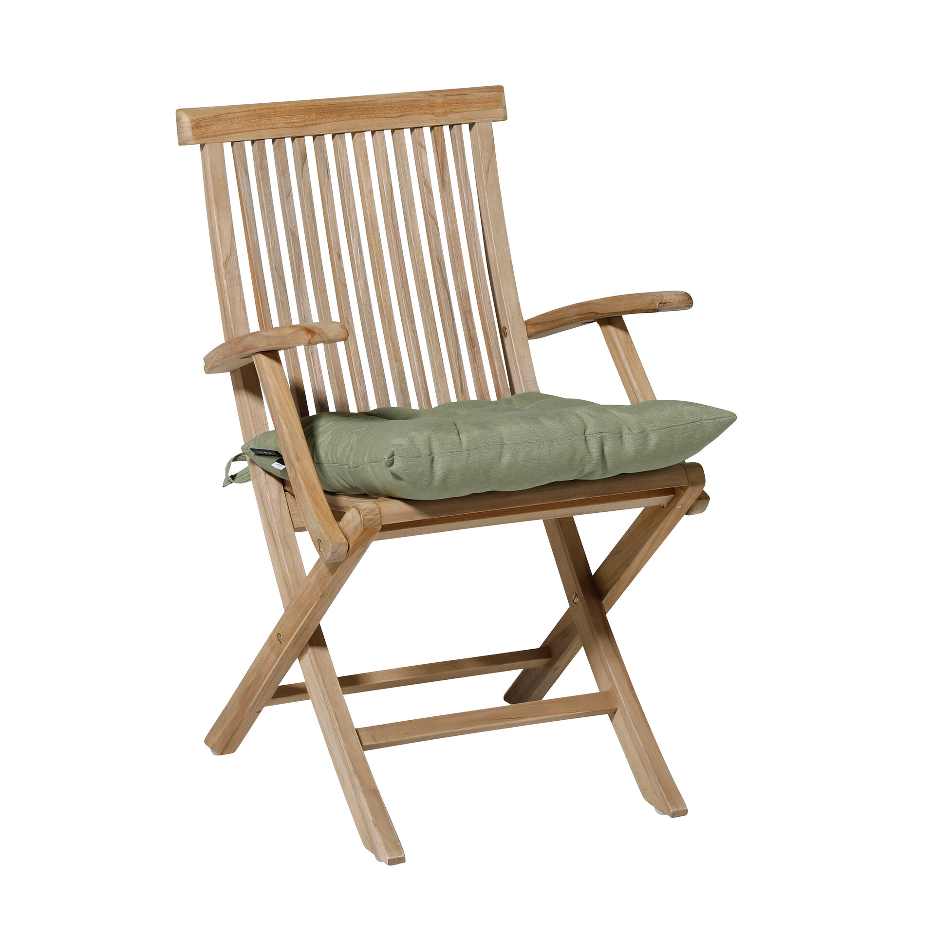Toscane kussen ca.46x46cm Panama sage 2 stuks