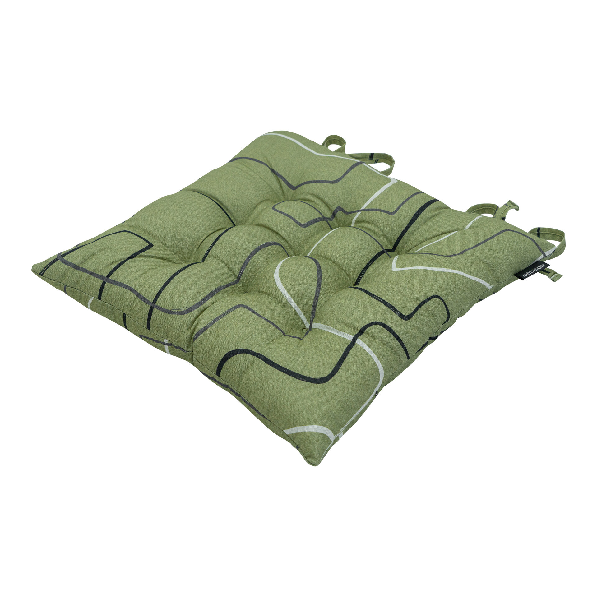 Toscane kussen ca.46x46cm Joah sage 2 stuks