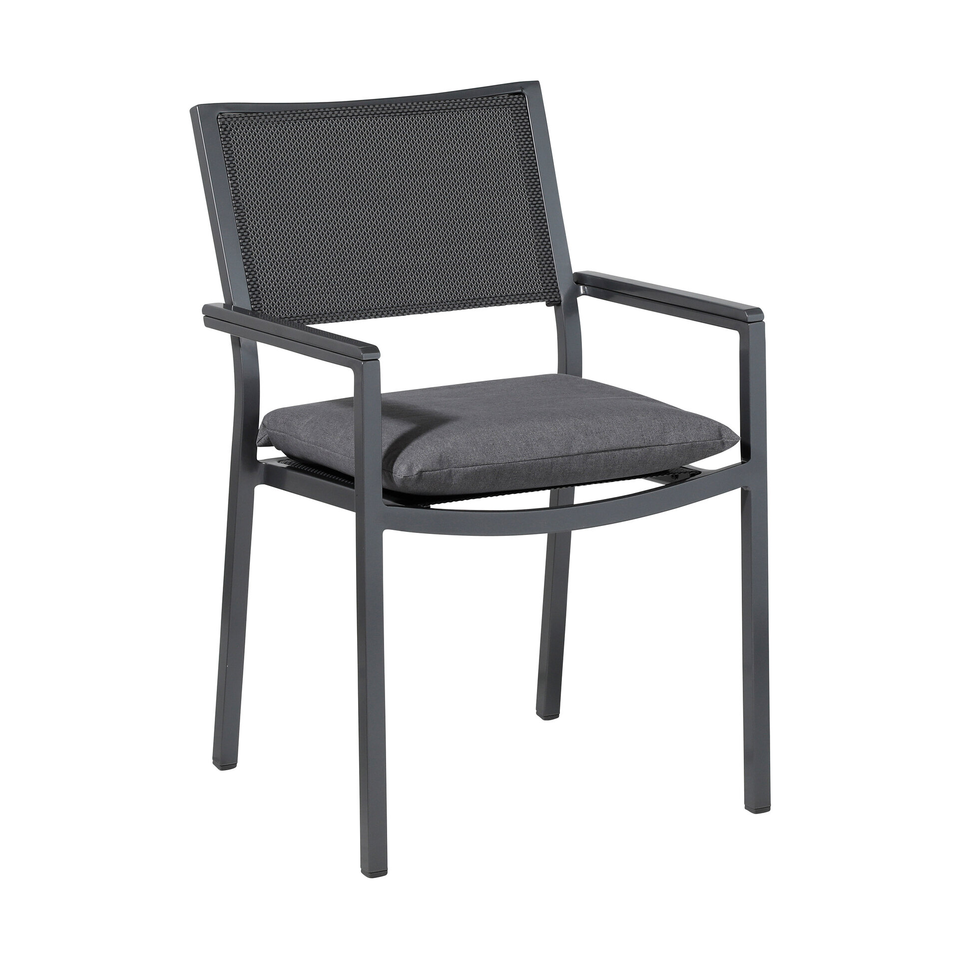 Toscane kussen ca.46x46cm Outdoor Oxford grey 2 stuks