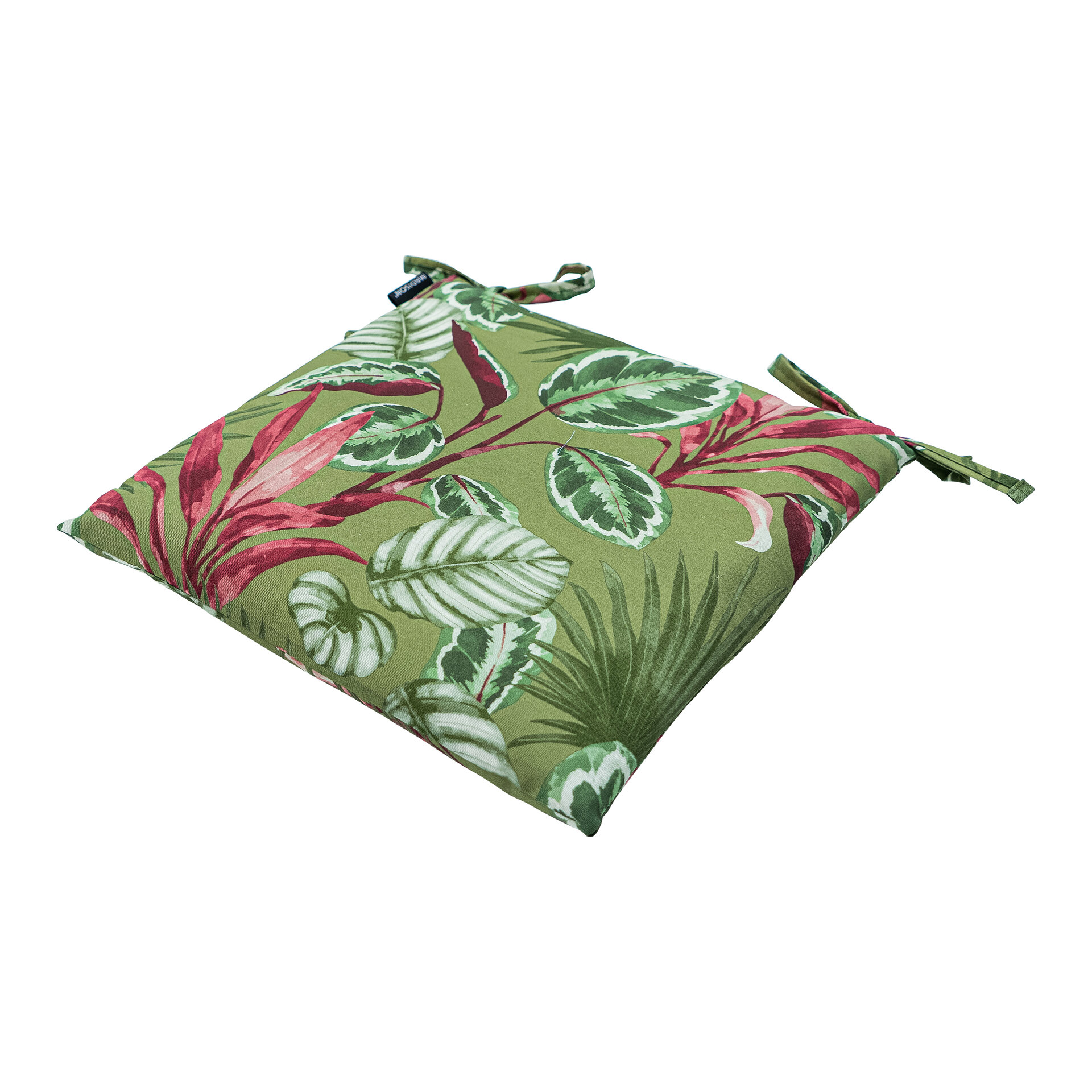Toscane kussen ca.46x46cm Outdoor+ Cala green 2 stuks