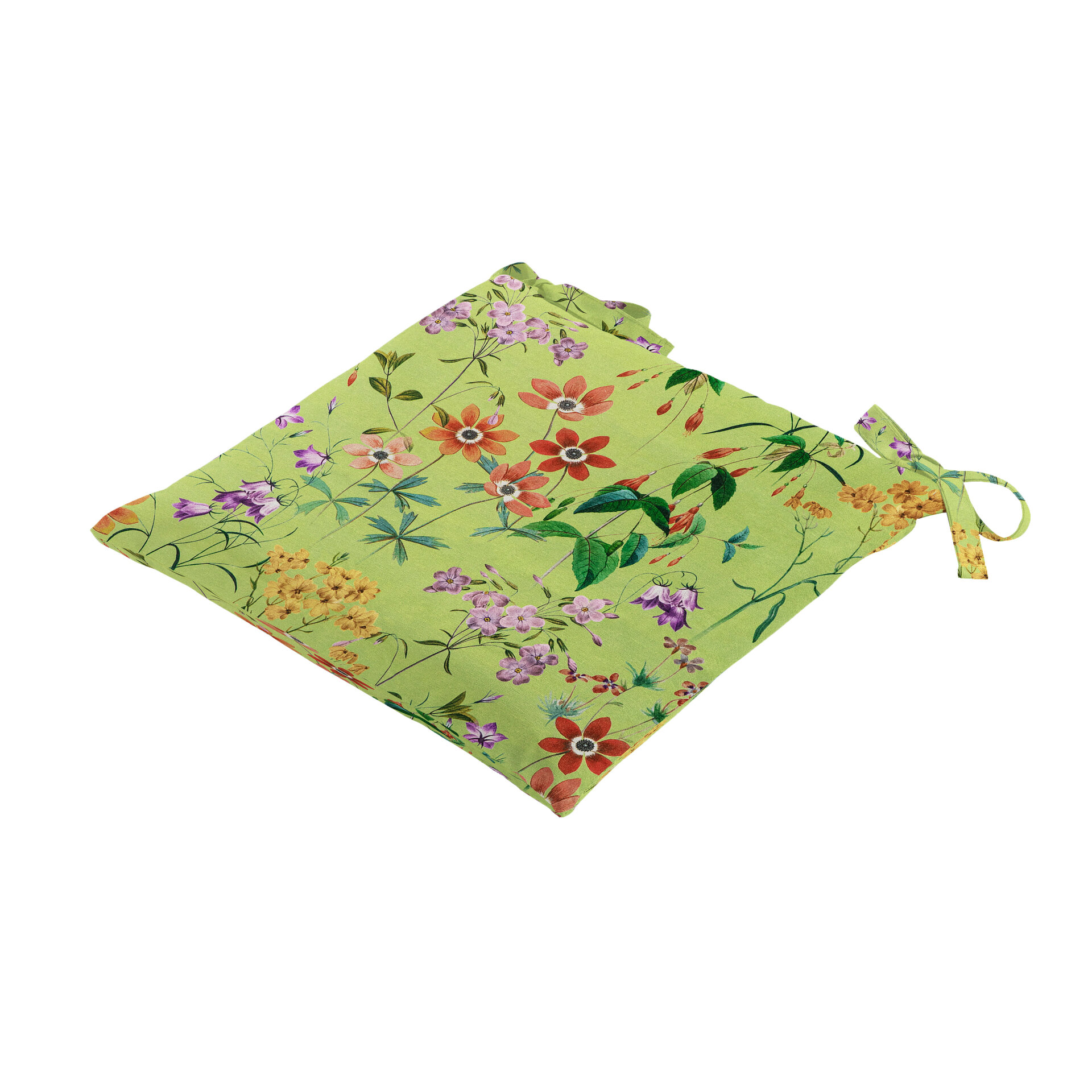 Toscane kussen ca.46x46cm Outdoor+ Milly green 2 stuks