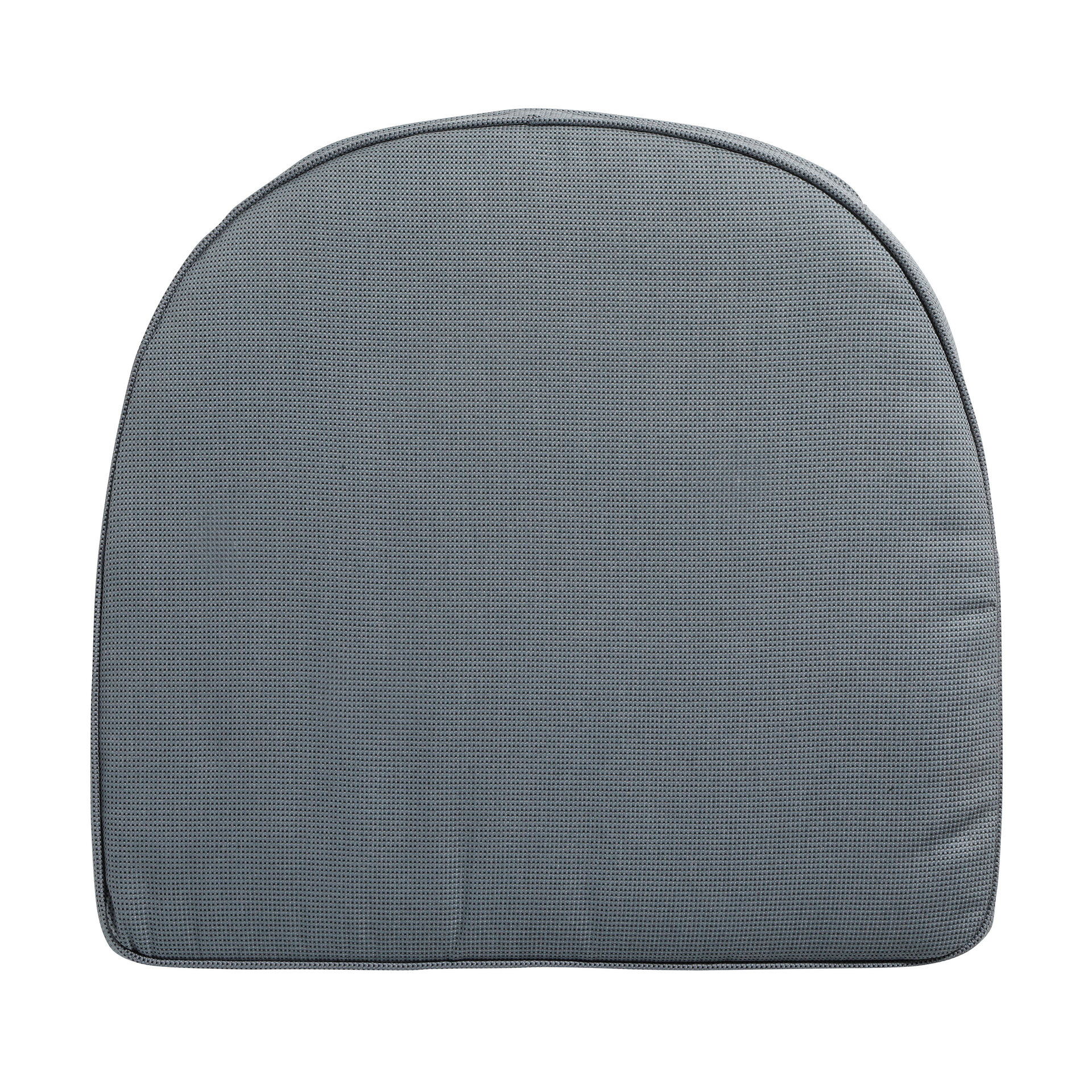 Wicker york ca.48x48cm Rib grey 2 stuks