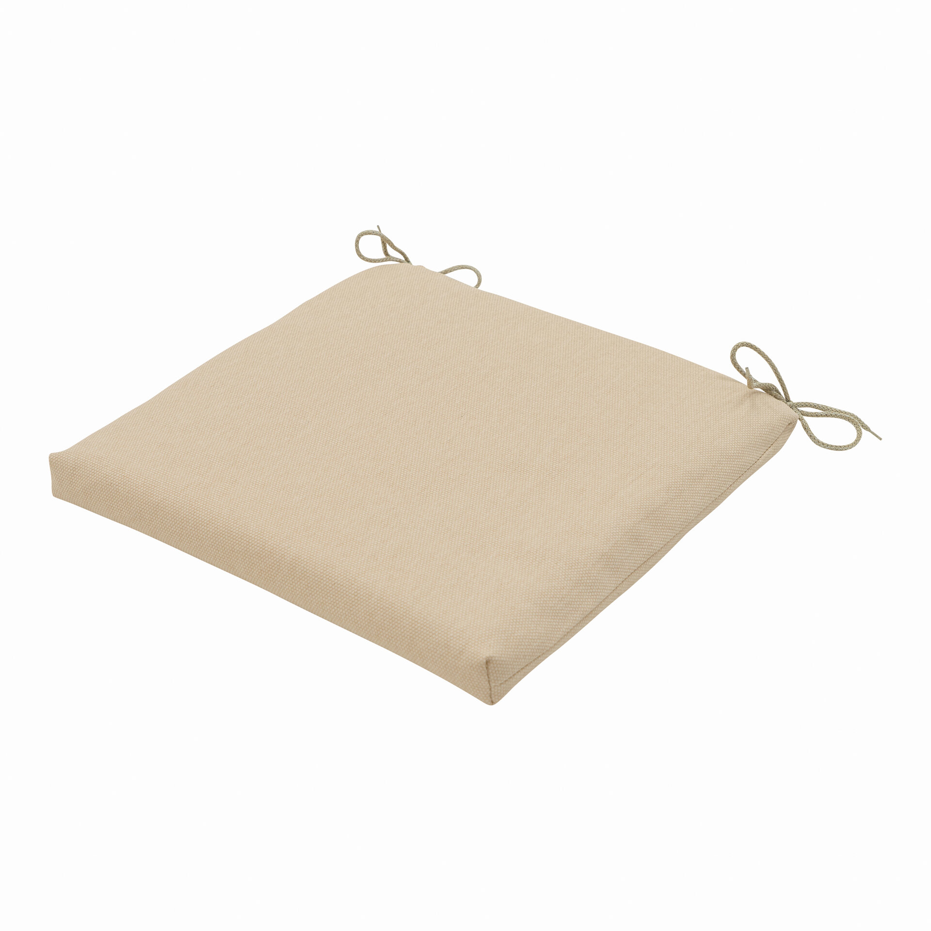 Zitje universeel rits ca.40x40cm Beige canvas eco+ 2 stuks
