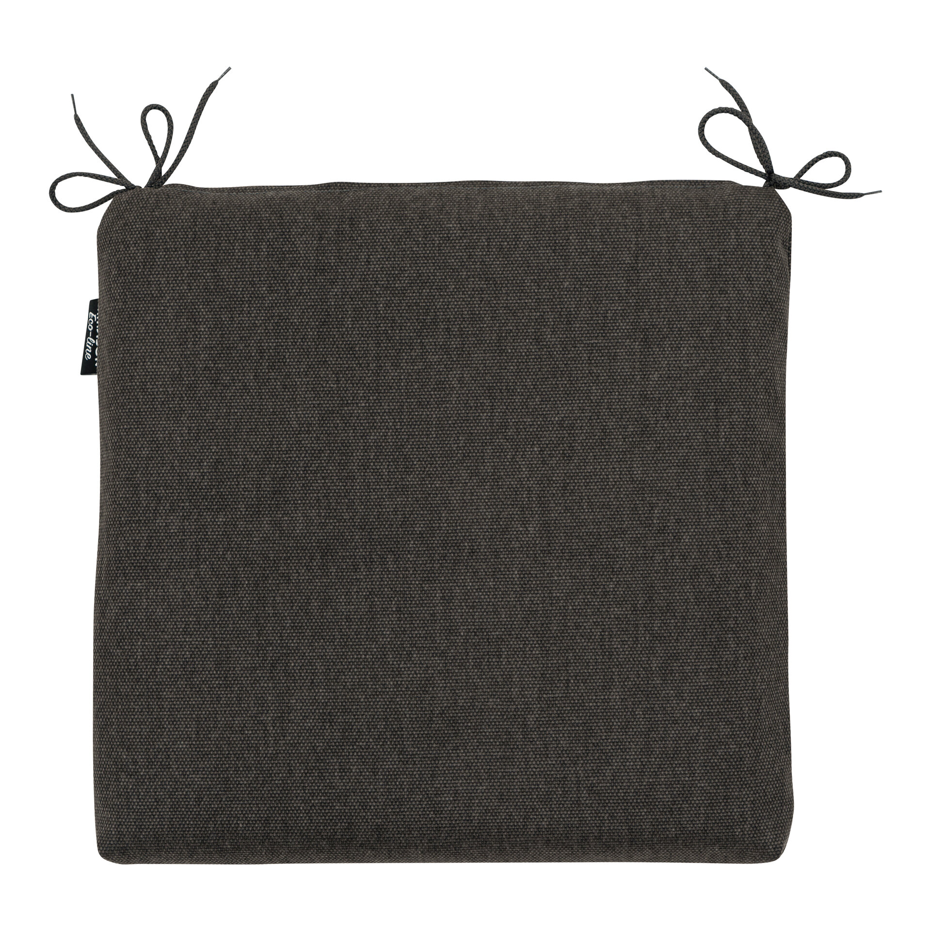 Zitje universeel rits ca.40x40cm Dark grey canvas eco+ 2 stuks