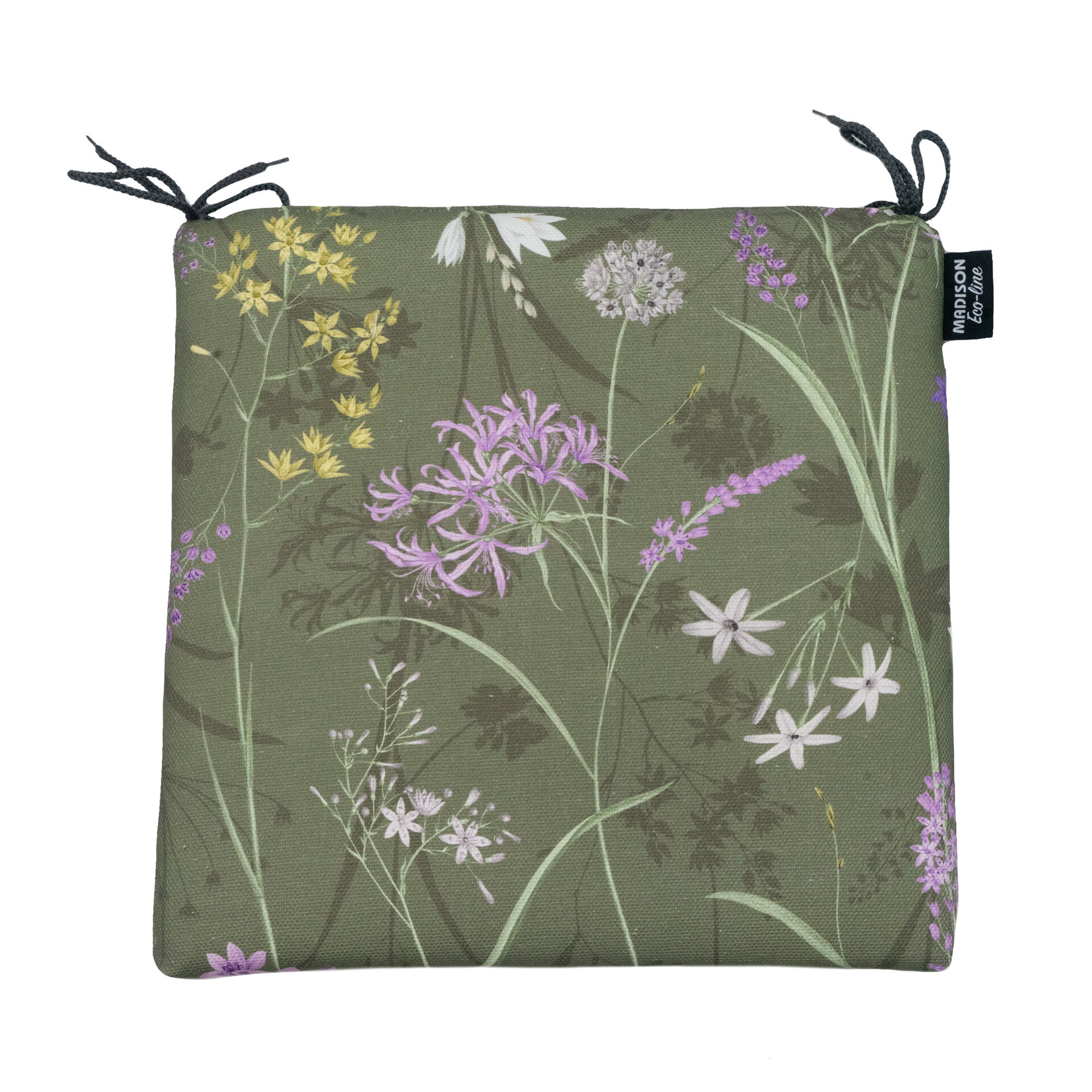 Zitje universeel rits ca.40x40cm Donna green canvas eco+ 2 stuks