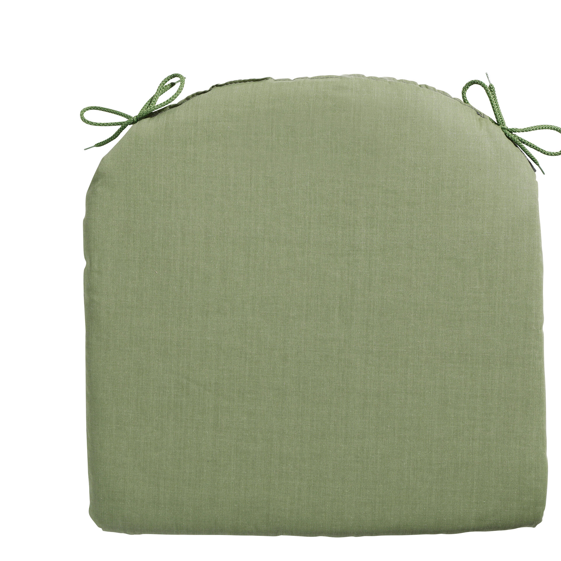 Zitkussen ca.46x48cm Basic green 2 stuks