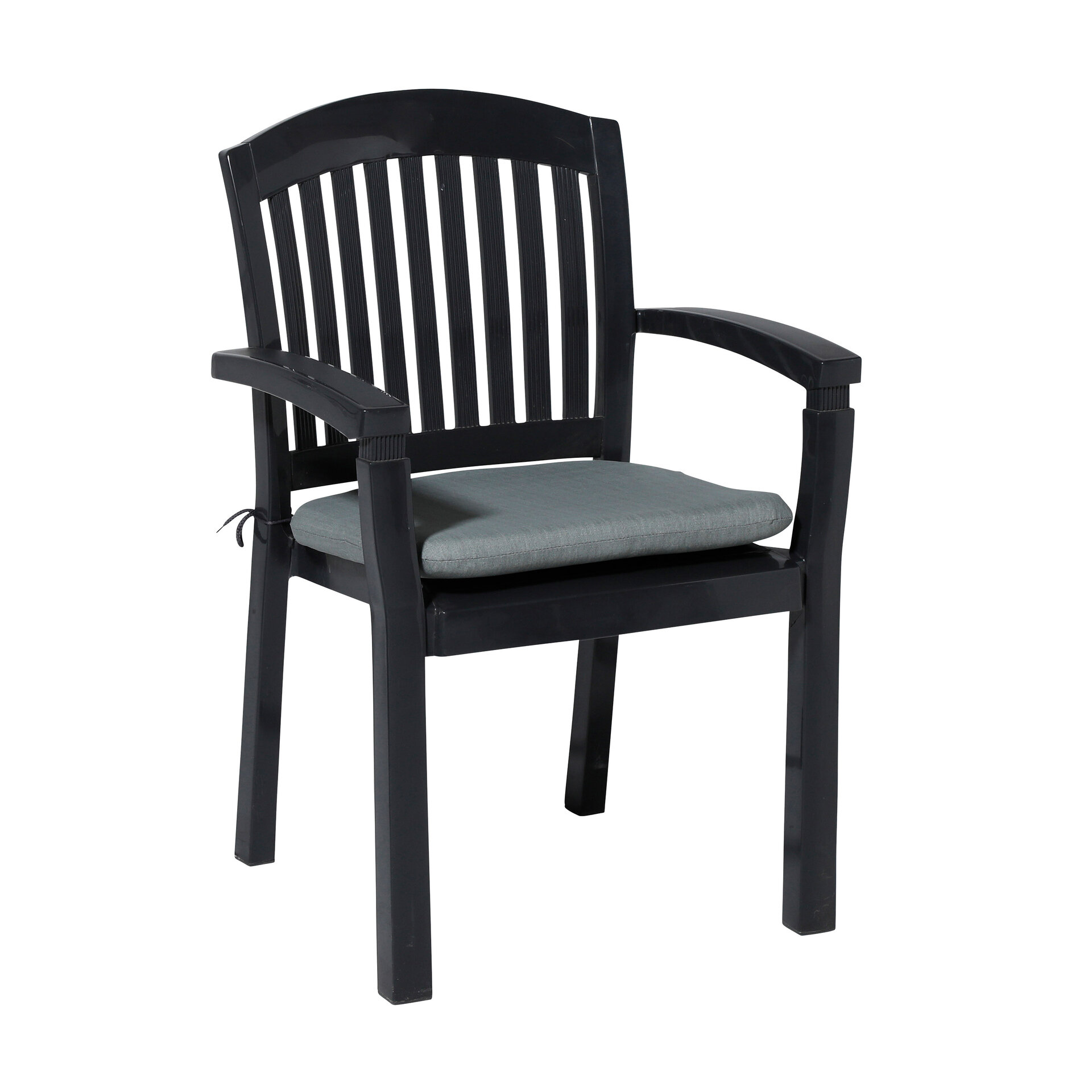 Zitkussen ca.46x48cm Basic grey 2 stuks