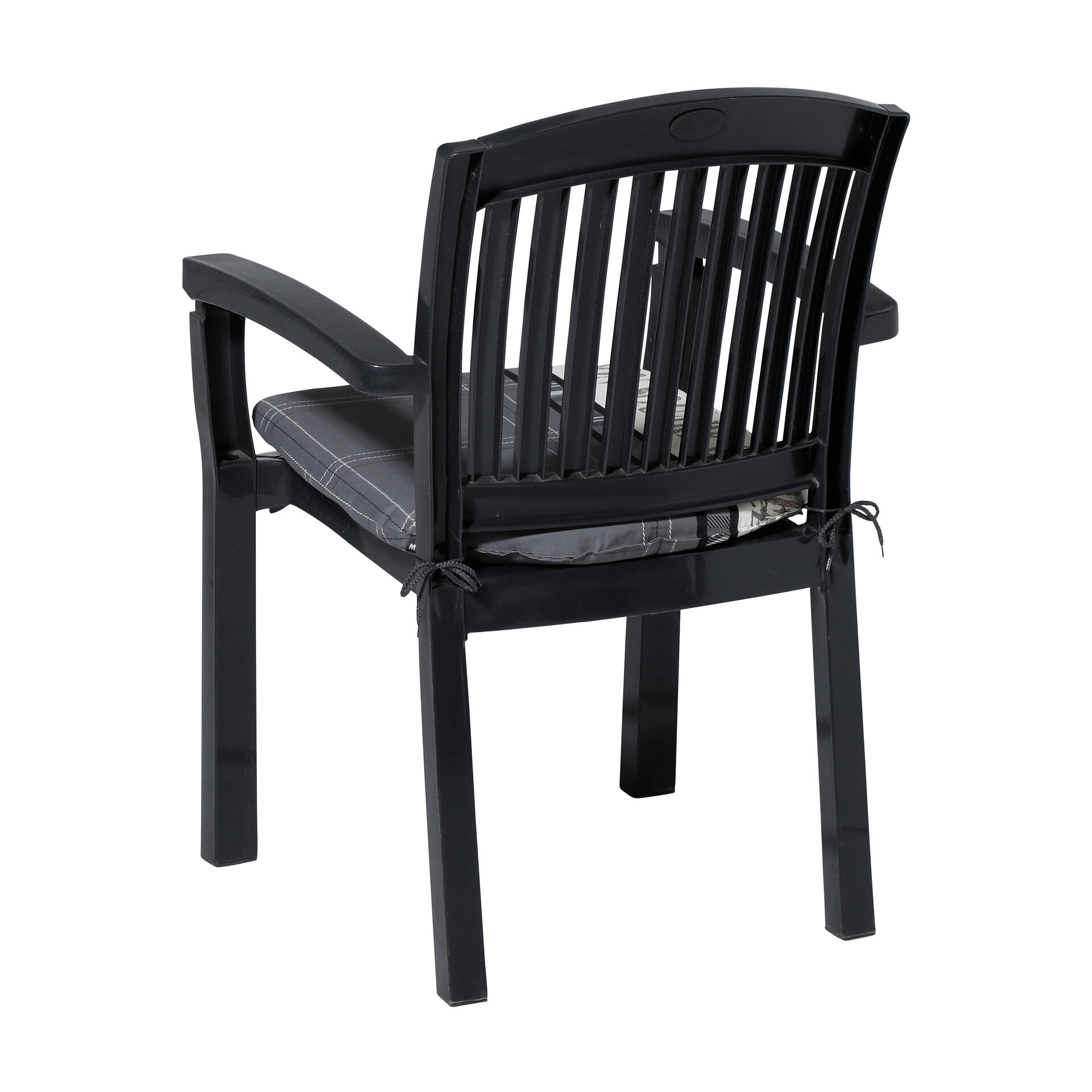 Zitkussen ca.46x48cm Madison garden grey 2 stuks