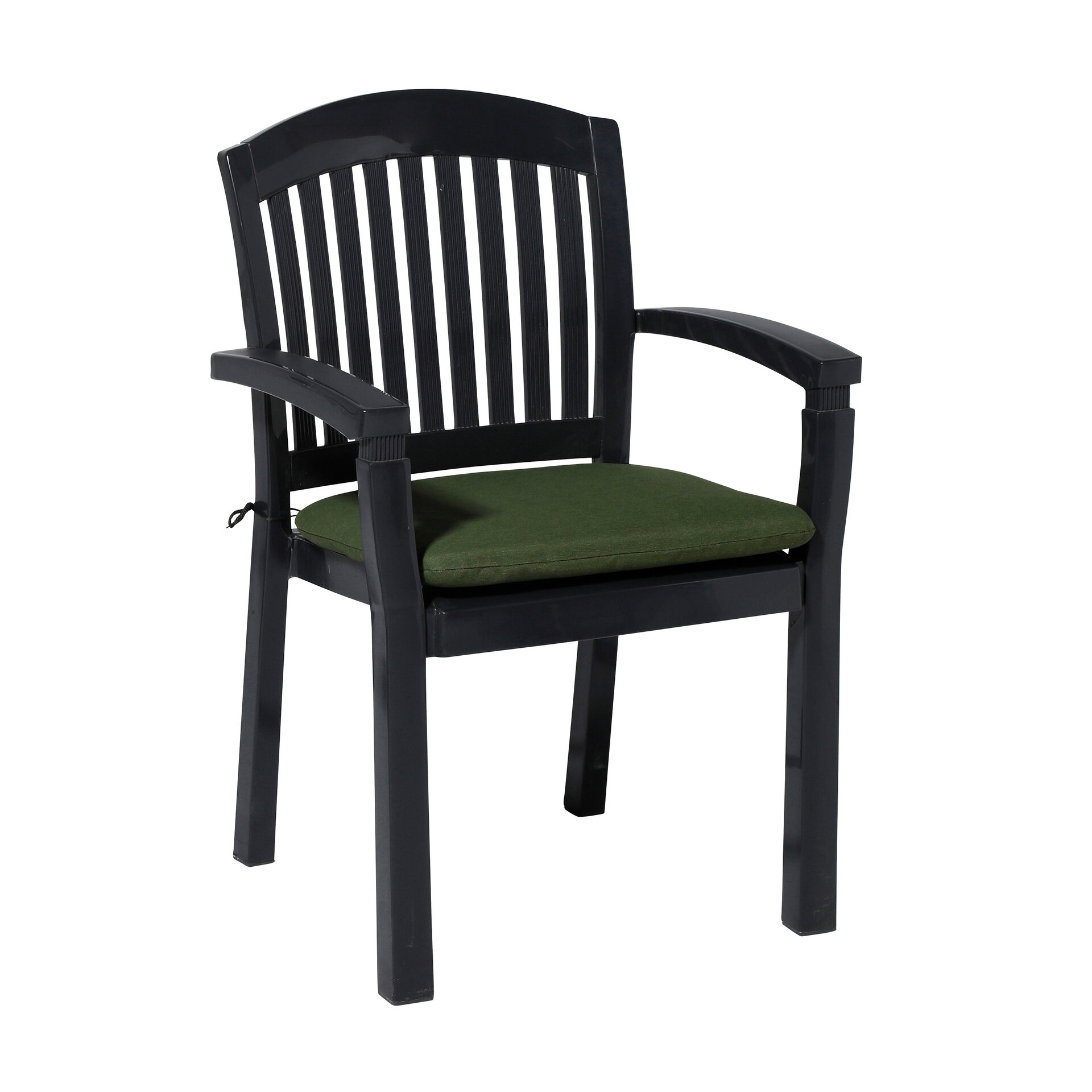 Zitkussen ca.46x48cm Panama green 2 stuks