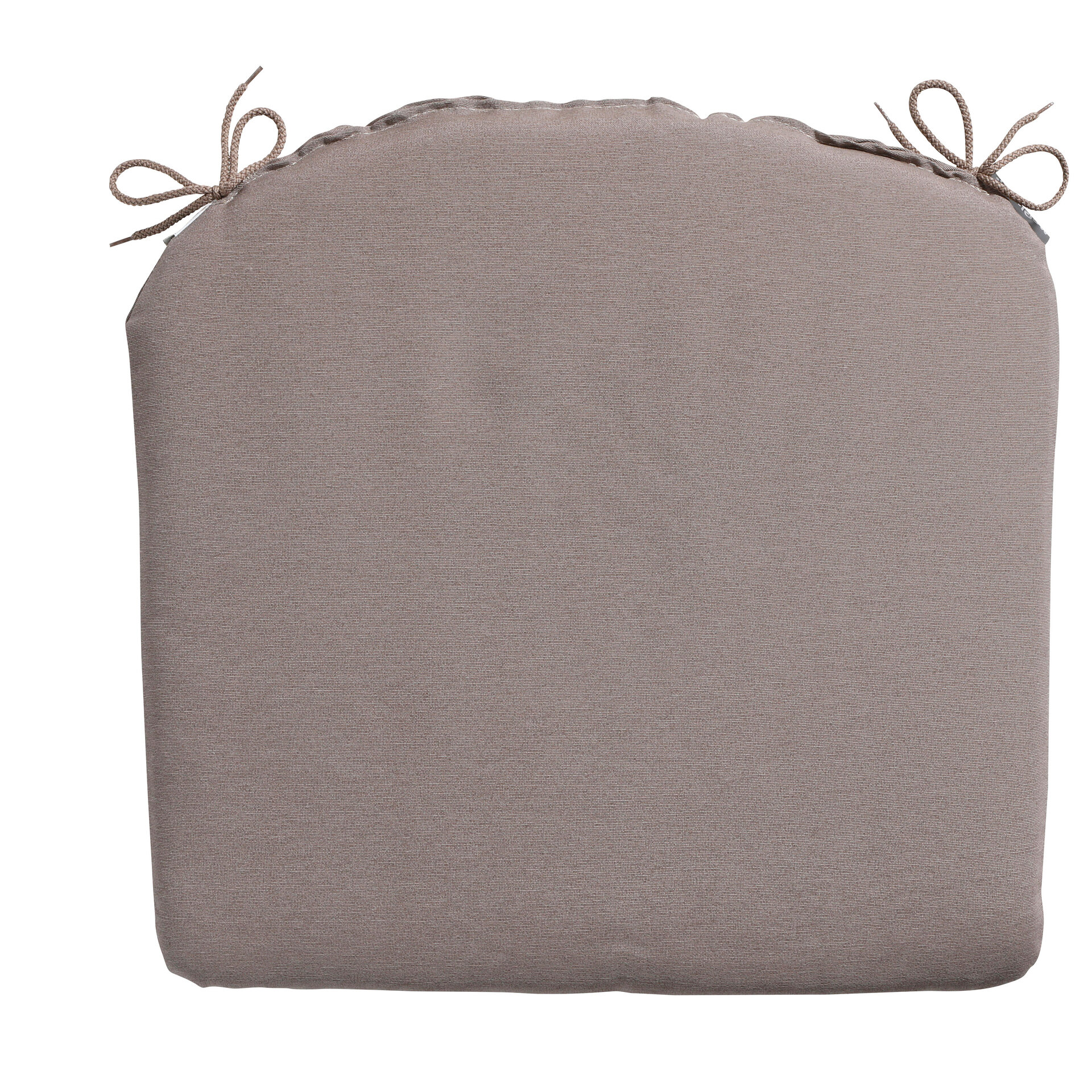 Zitkussen ca.46x48cm Panama taupe 2 stuks