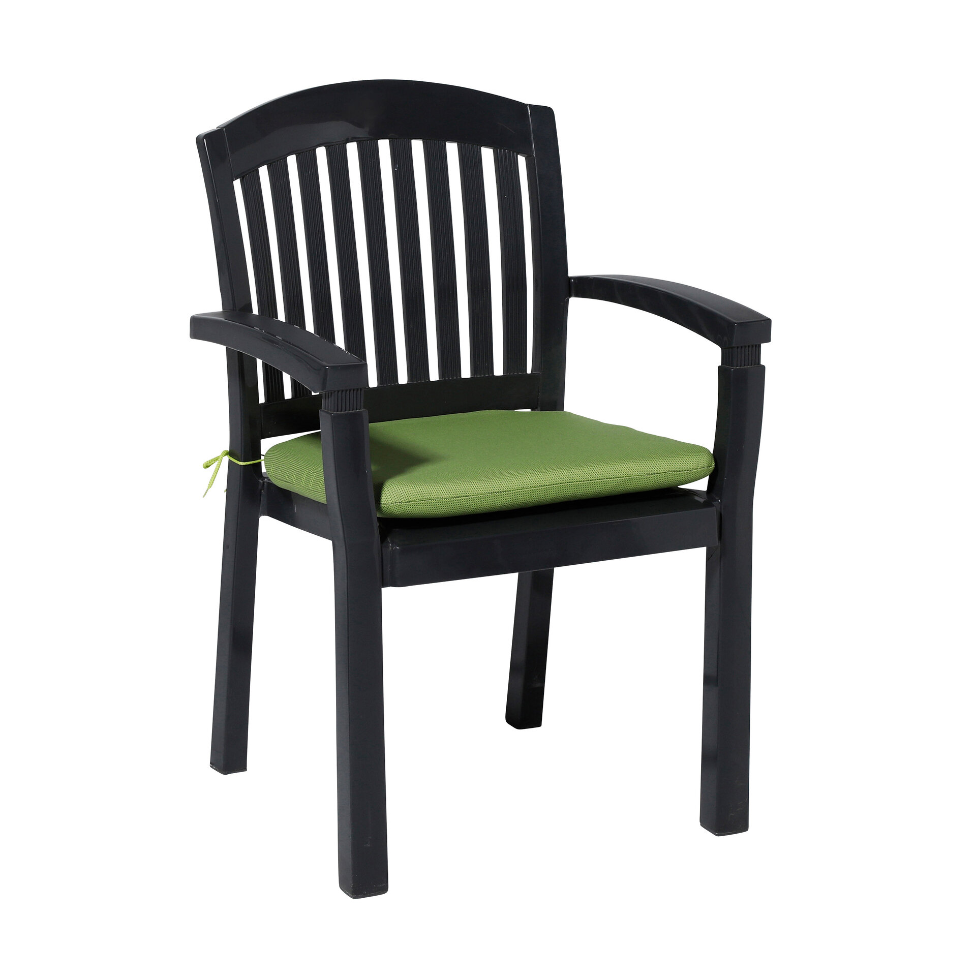 Zitkussen ca.46x48cm Rib lime 2 stuks