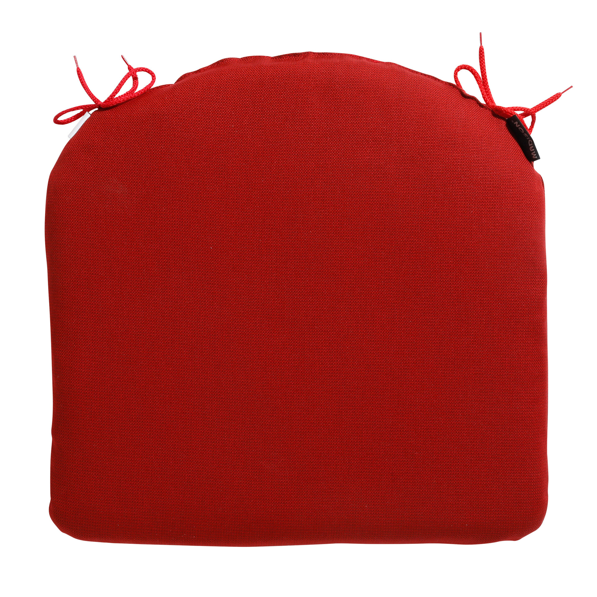 Zitkussen ca.46x48cm Rib red 2 stuks
