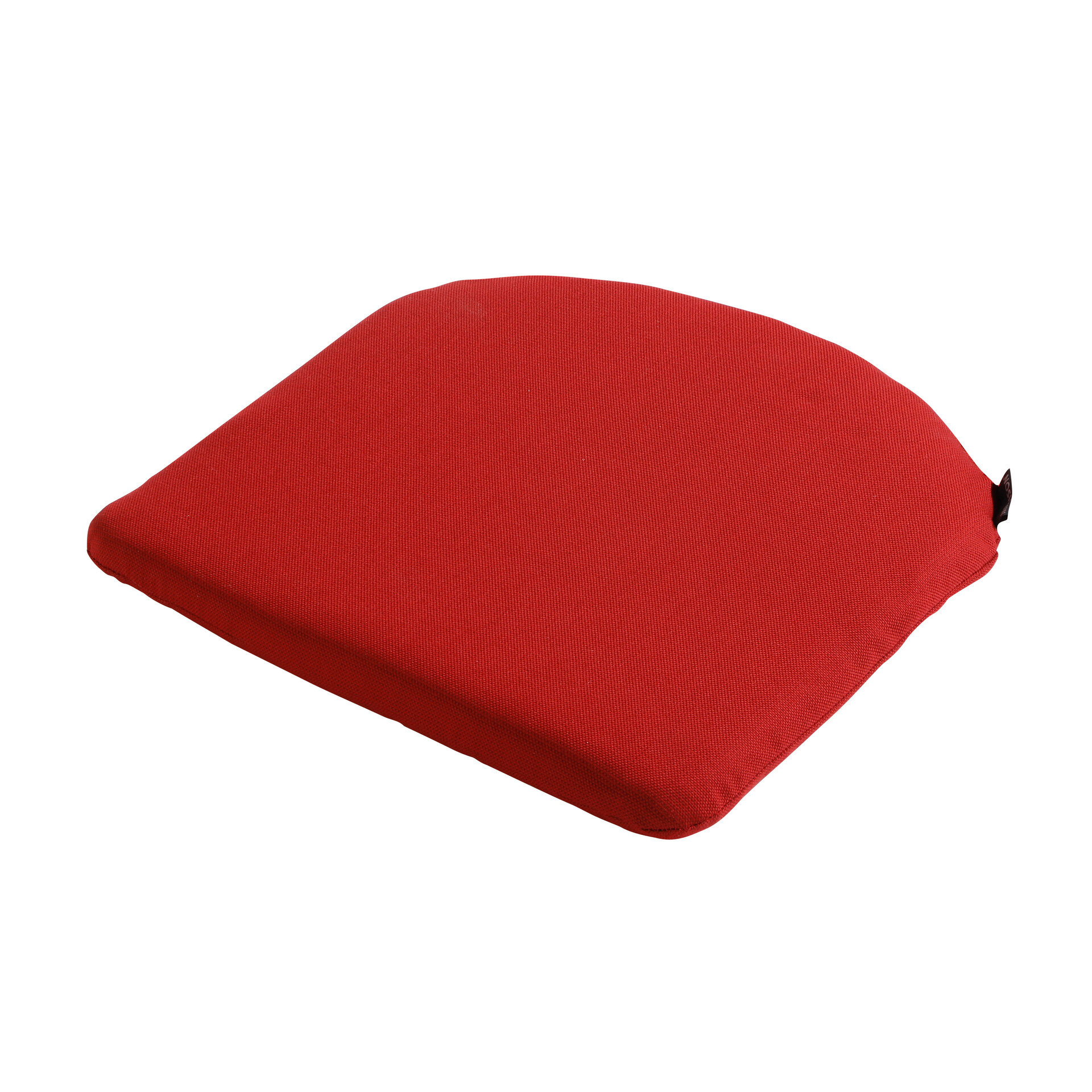 Zitkussen ca.46x48cm Rib red 2 stuks