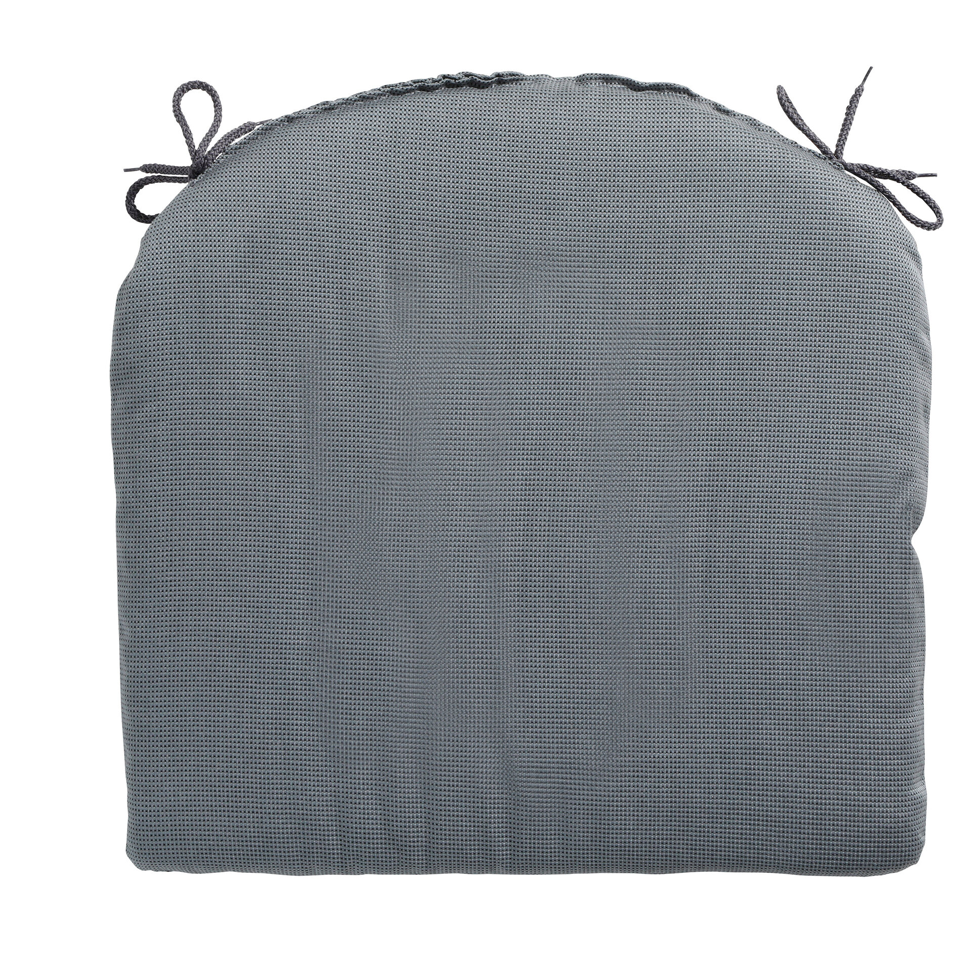 Zitkussen ca.46x48cm Rib grey 2 stuks