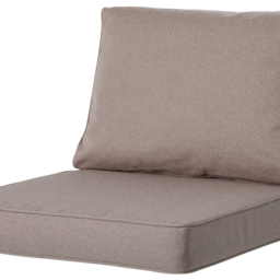 Madison Luxe Loungekussens (Outdoor Manchester Taupe) 73x73 + 73x40cm | Extra dik