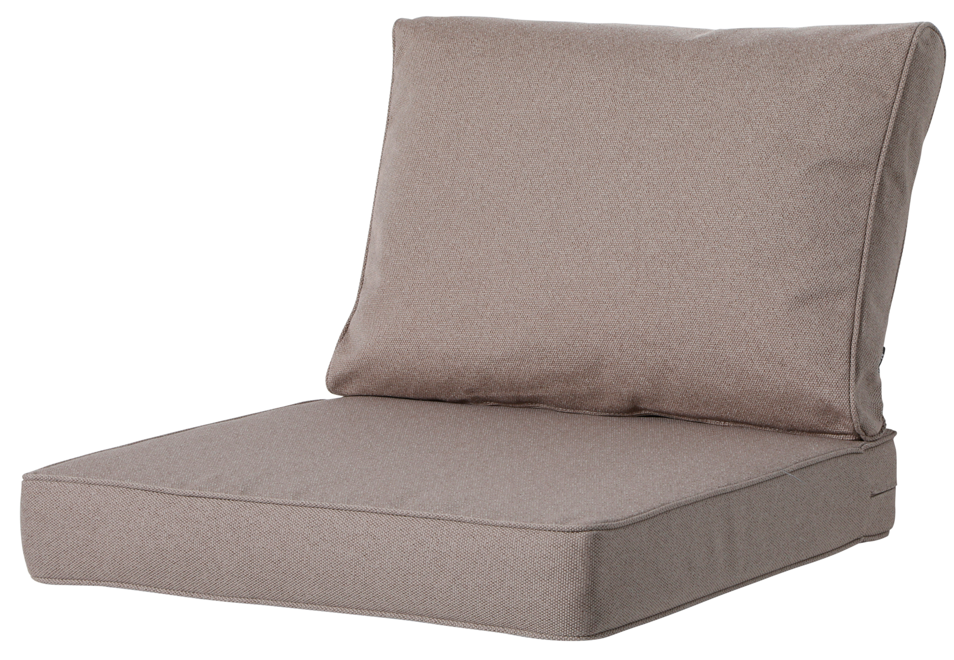 Madison Luxe Loungekussens (Outdoor Manchester Taupe) 60x60 + 60x40cm | Extra dik