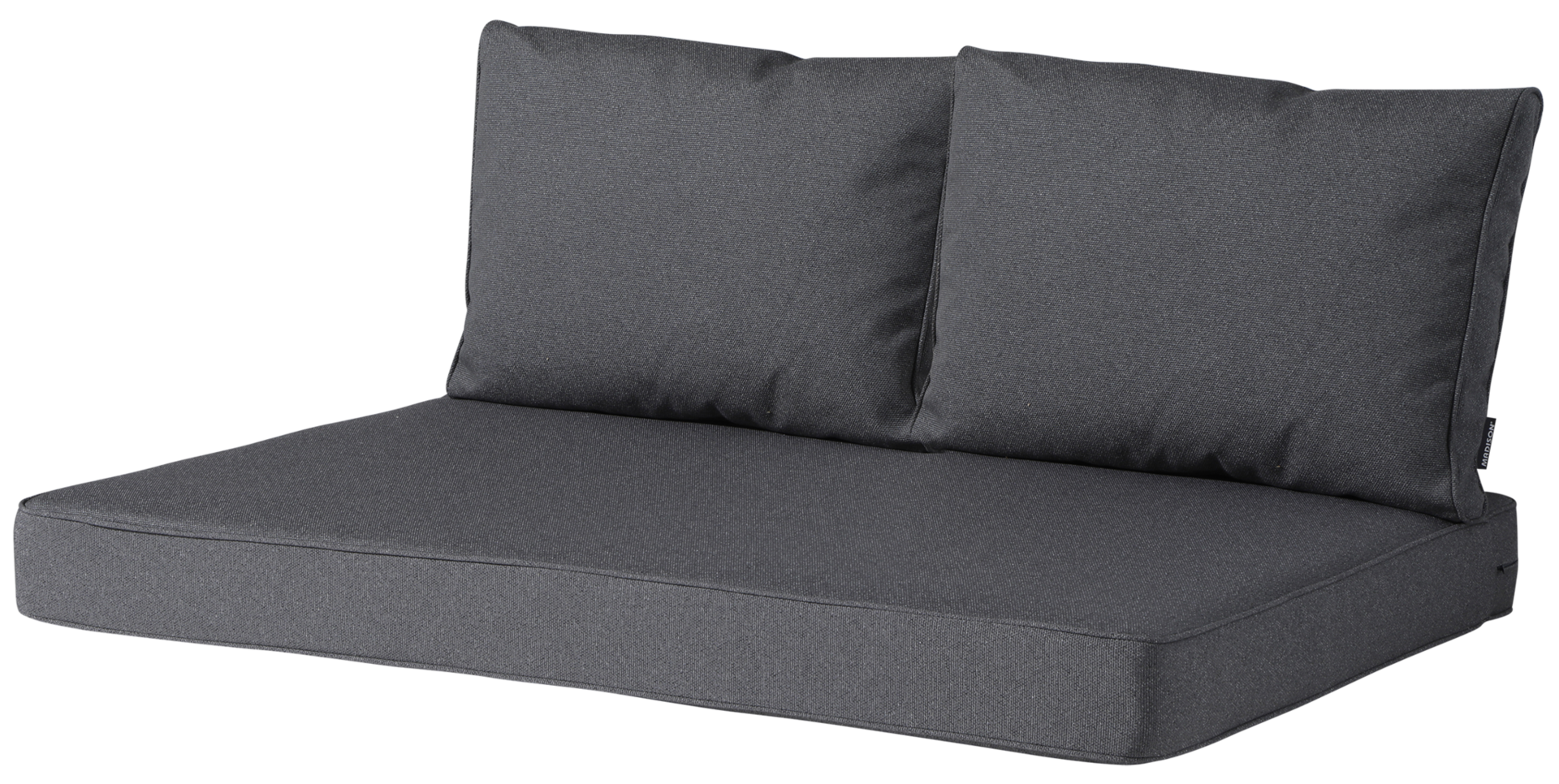 Lounge palletkussen set 120x80cm + rugkussens (Outdoor Manchester Grey) - Madison