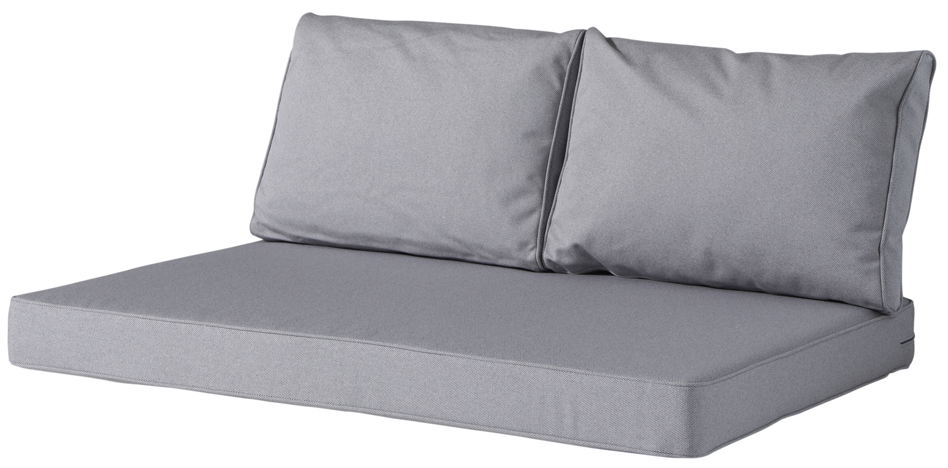 Lounge palletkussen set 120x80cm + rugkussens (Outdoor Manchester Light Grey) - Madison