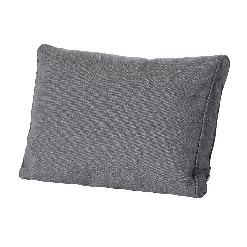 Lounge rugkussen ca.40x73cm Outdoor Manchester grey 2 stuks